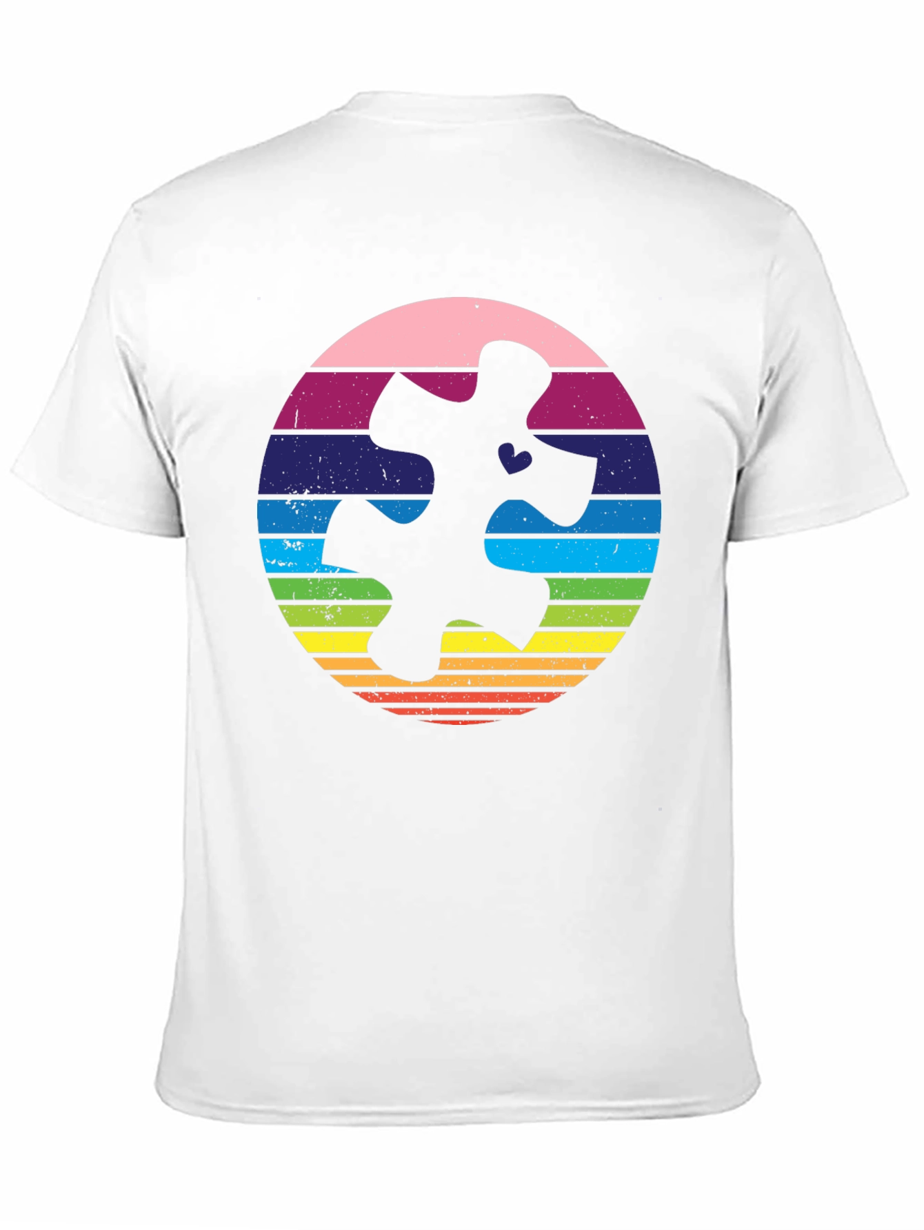 Autism Awareness Puzzle Piece Graphic Tee