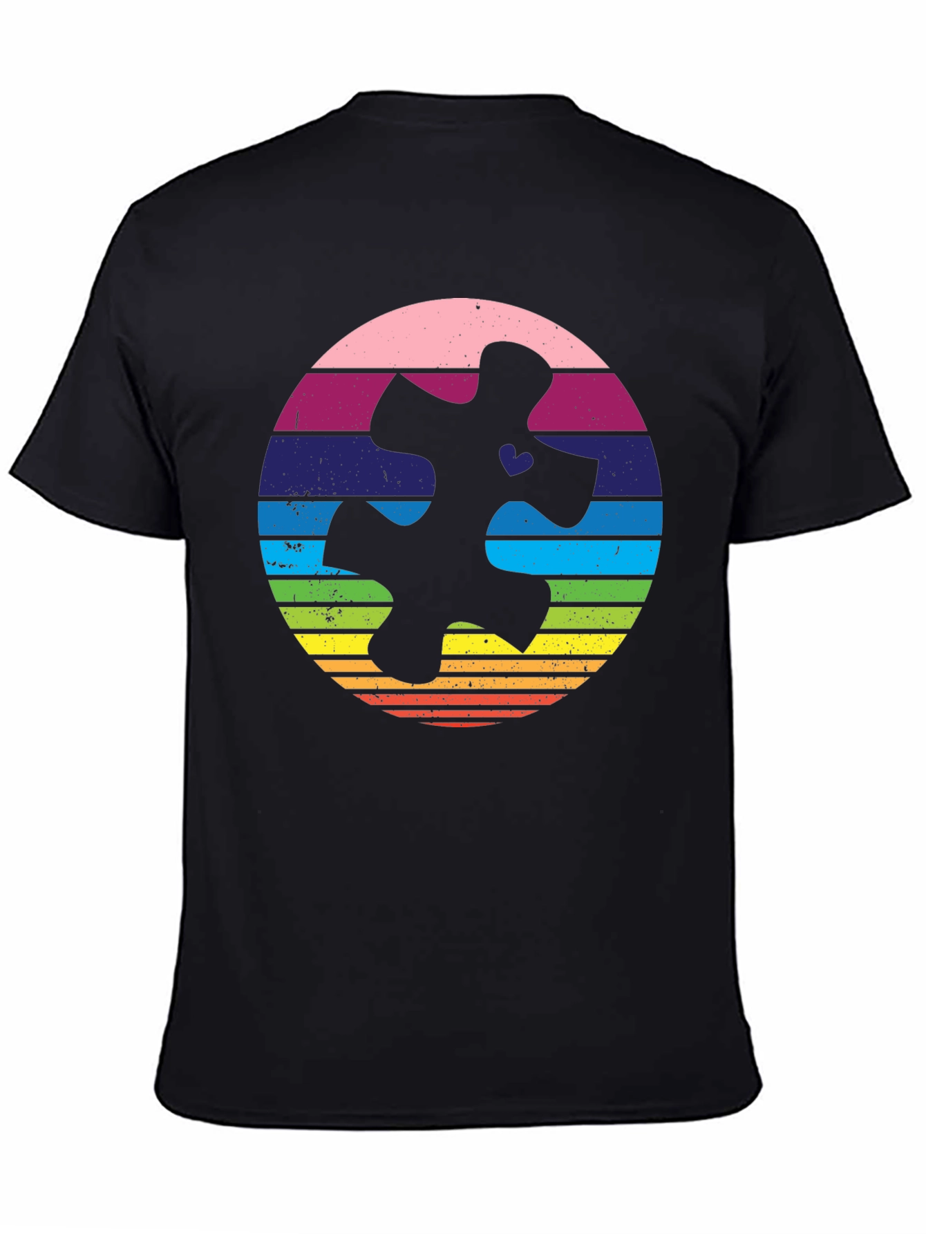 Autism Awareness Puzzle Piece Graphic Tee