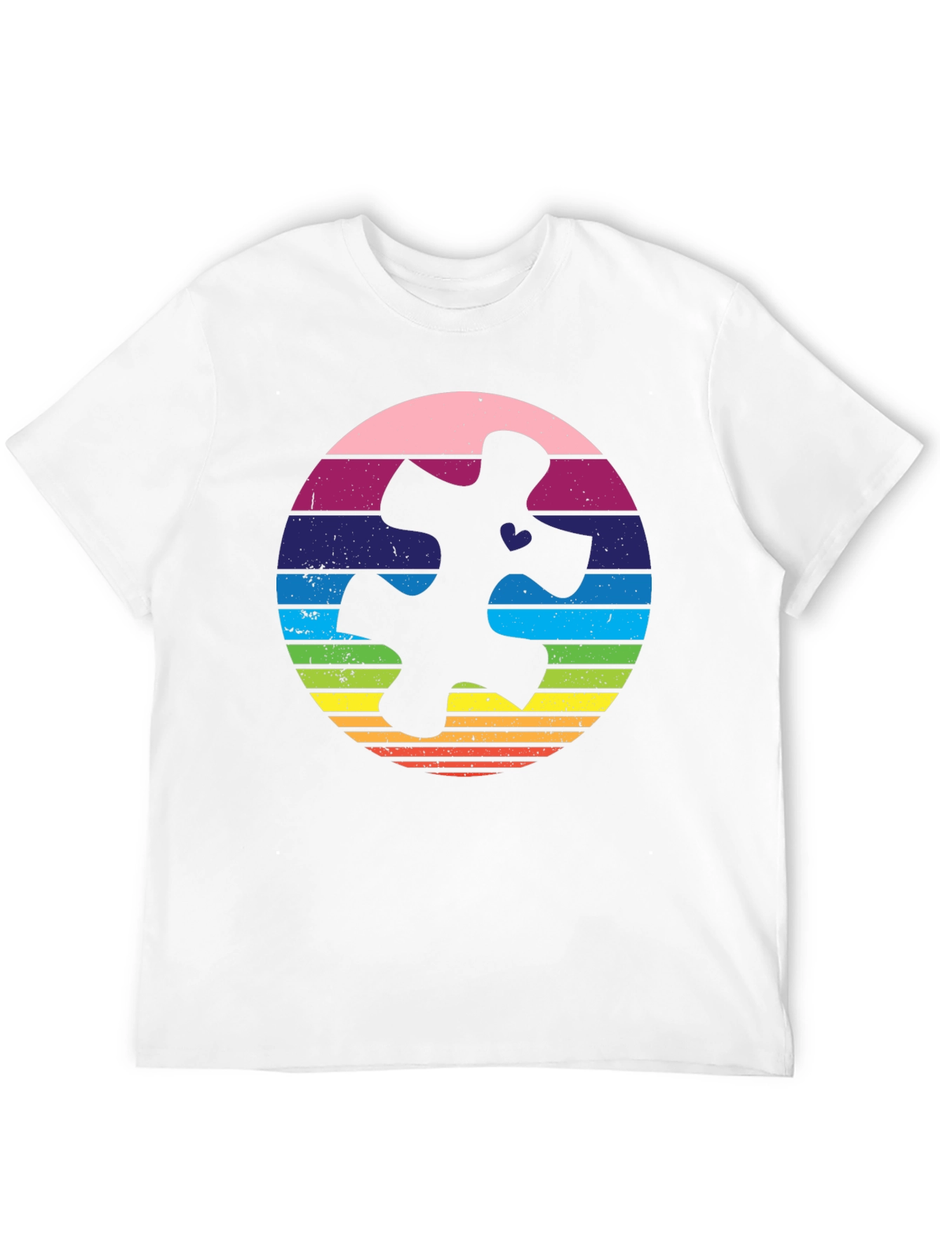 Autism Awareness Puzzle Piece Graphic Tee