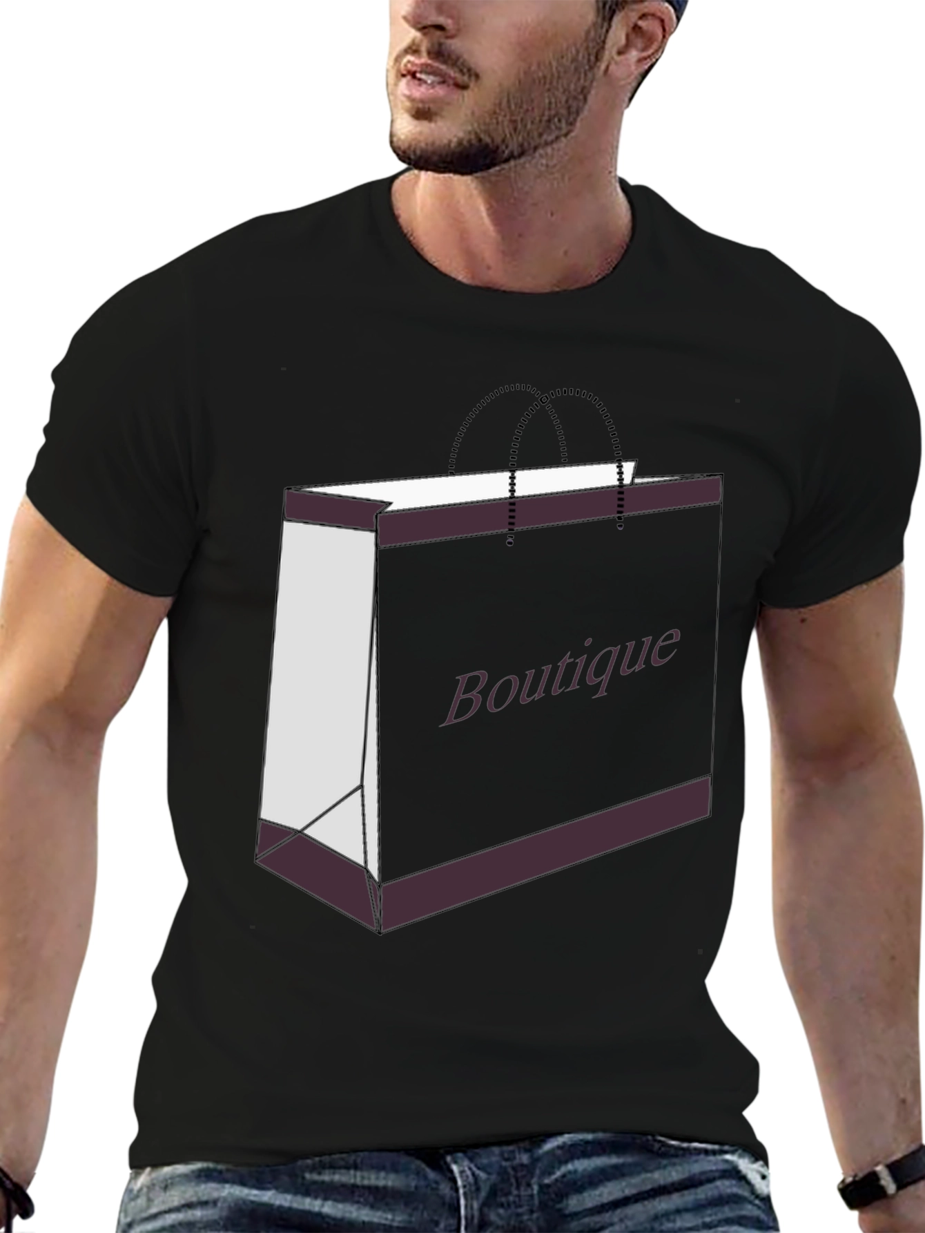 Boutique Graphic T-Shirt - Stylish Casual Wear