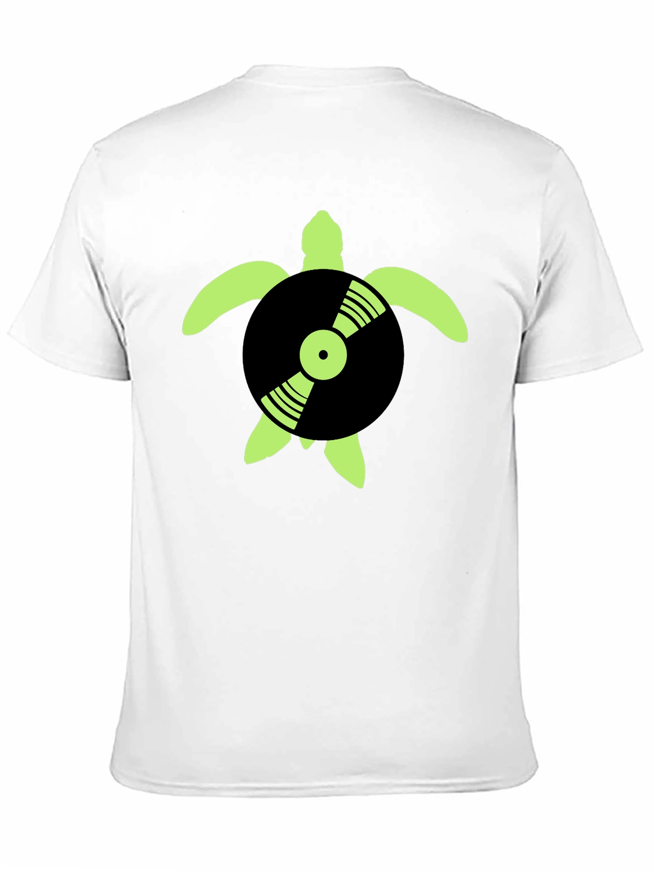 Turtle DJ Black T-Shirt