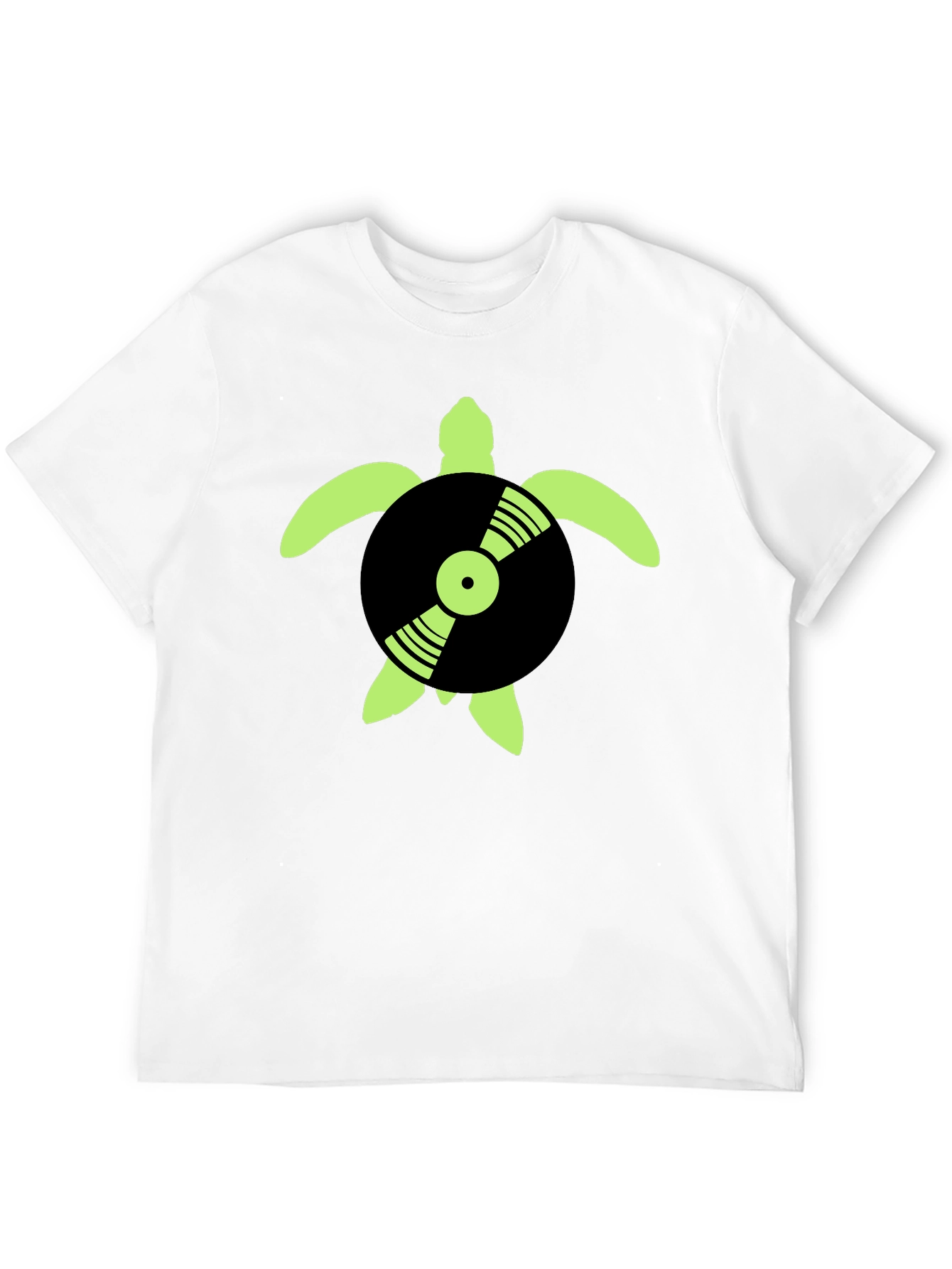 Turtle DJ Black T-Shirt