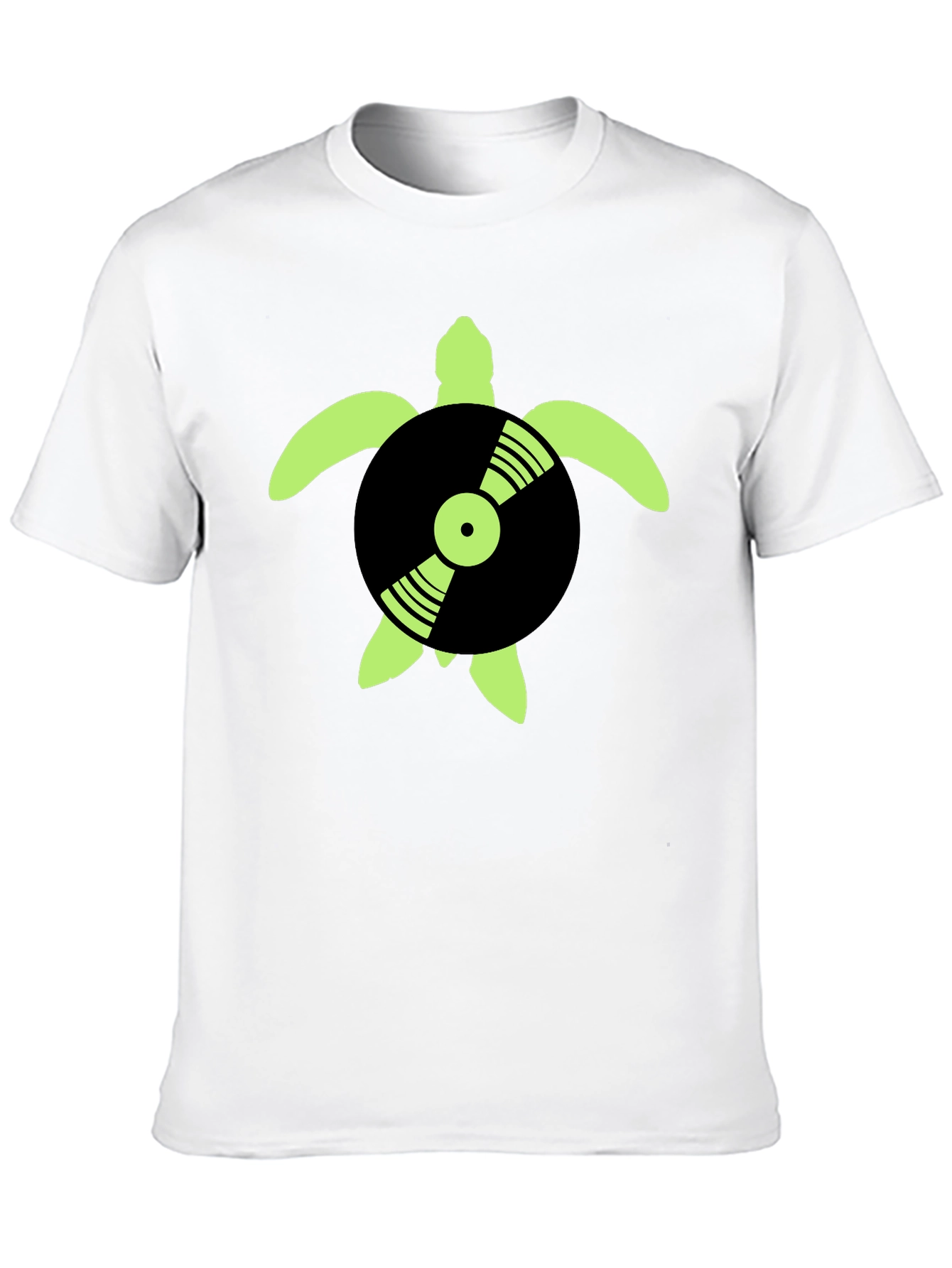 Turtle DJ Black T-Shirt