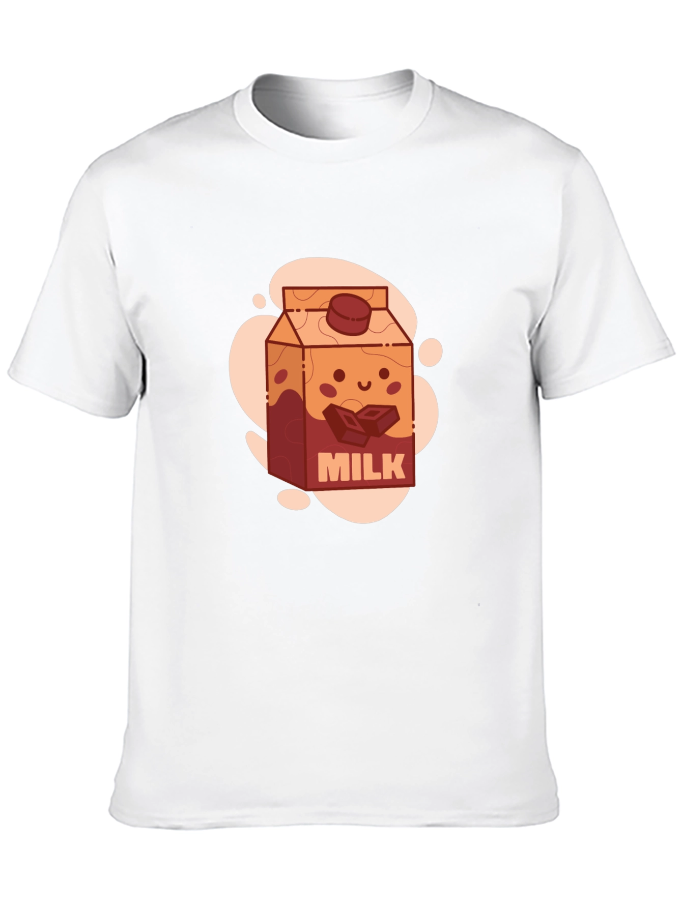 Chocolate Milk Cartoon Graphic Tee