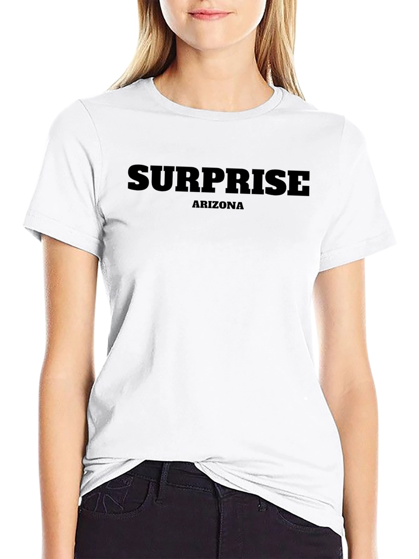 Surprise Arizona Graphic T-Shirt - Black