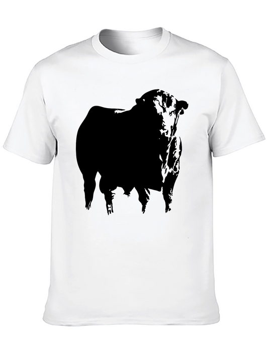Black Bull Graphic T-Shirt - Stylish Mens Tee