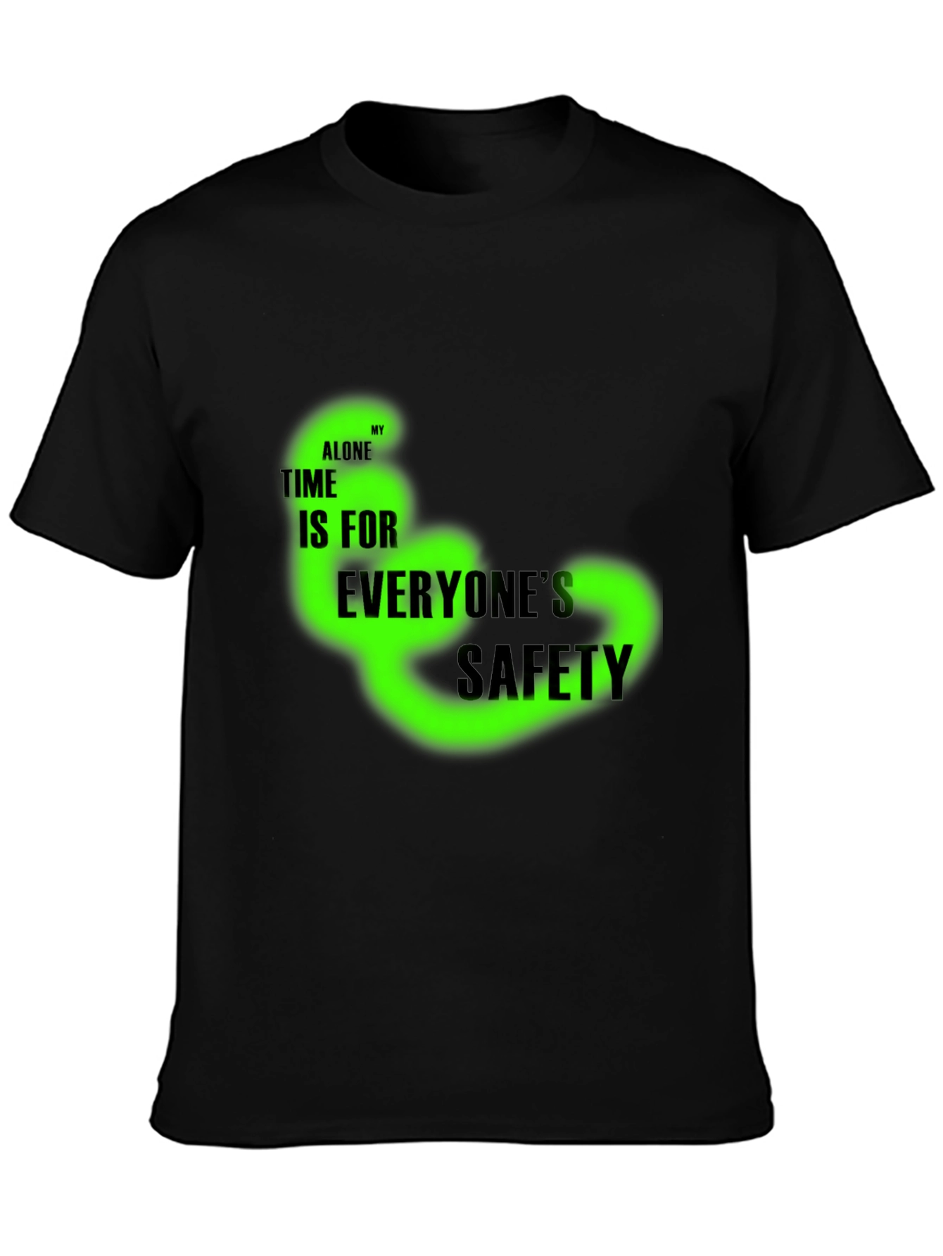 Alone Time Safety Graphic Tee