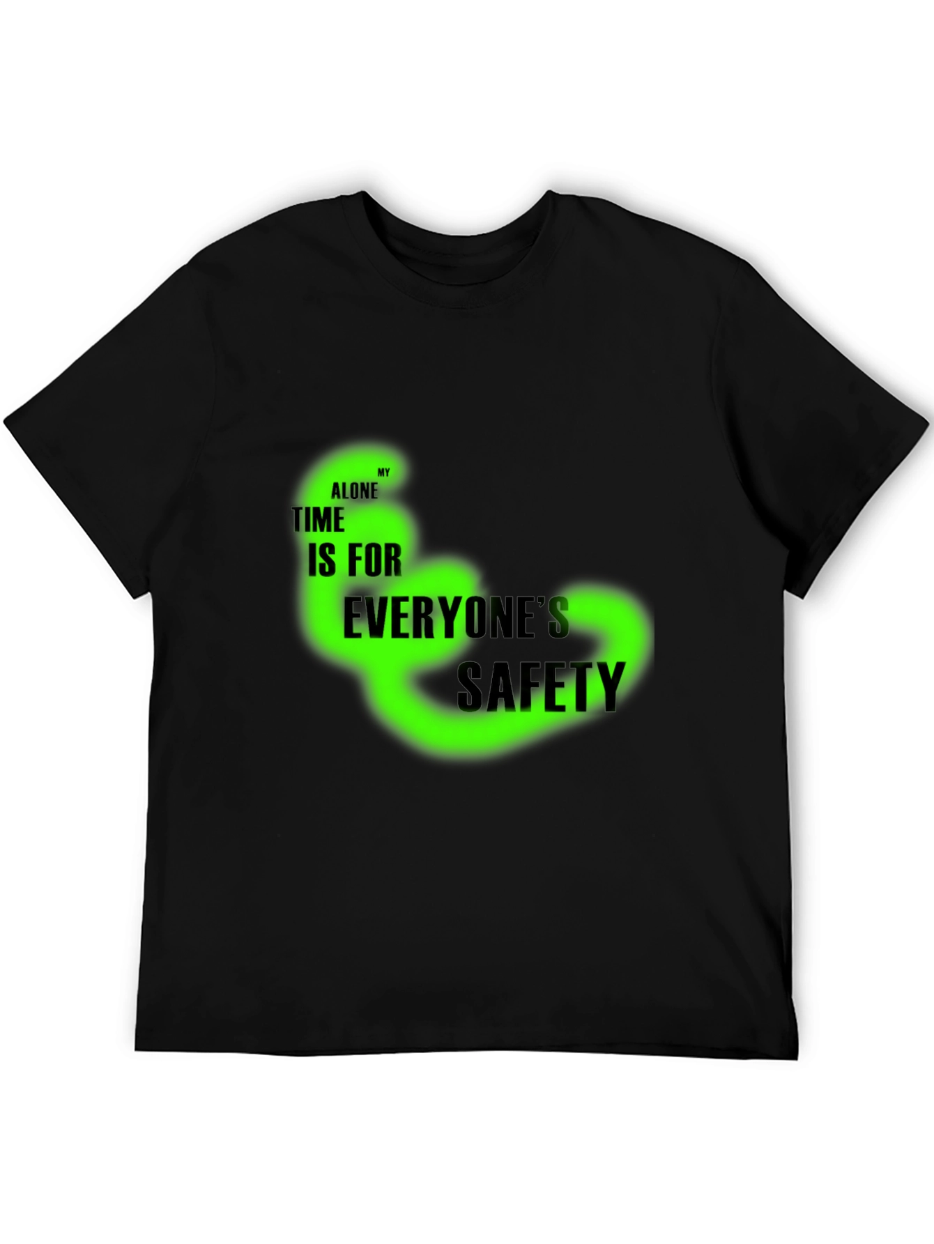Alone Time Safety Graphic Tee