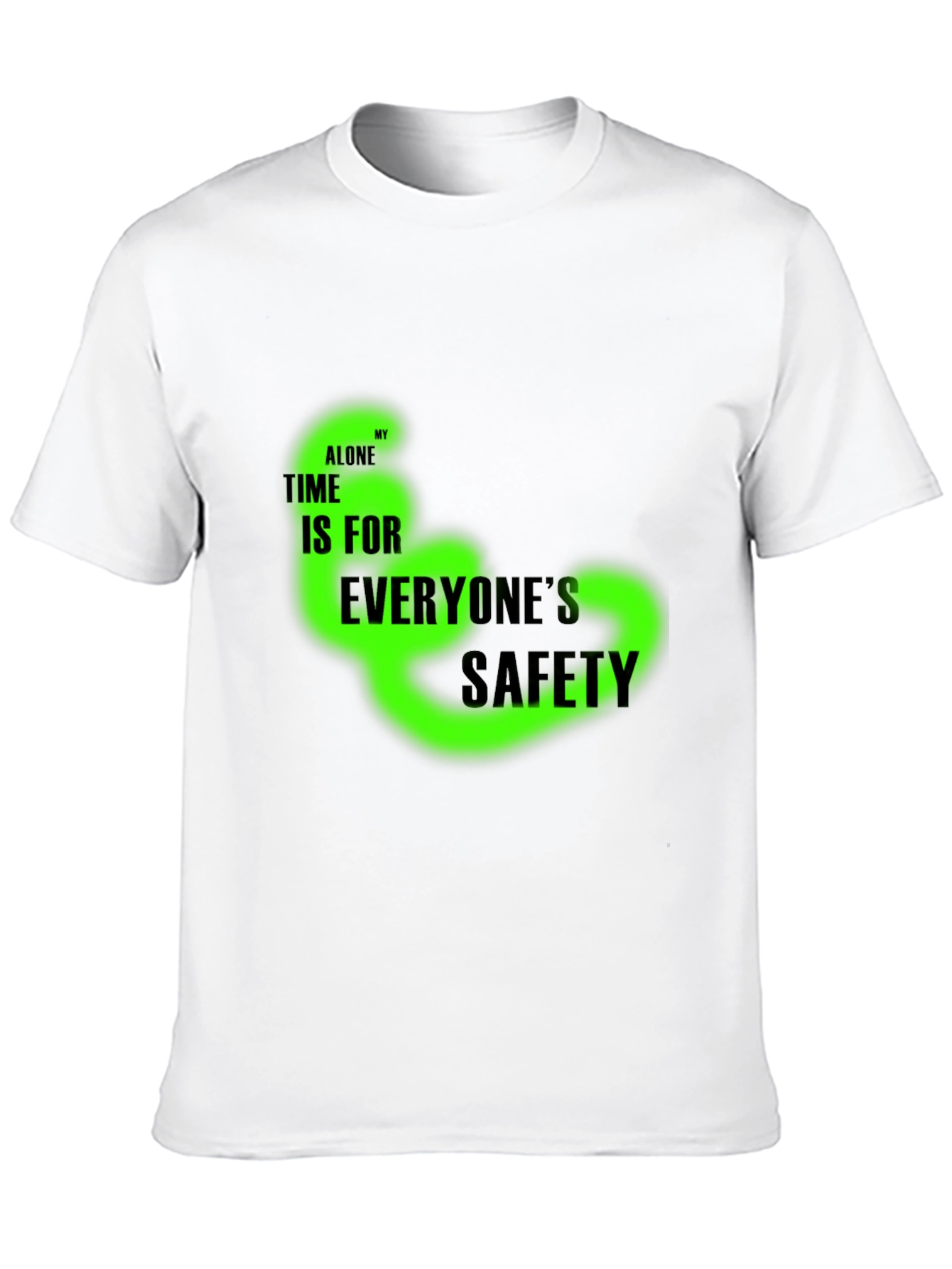Alone Time Safety Graphic Tee