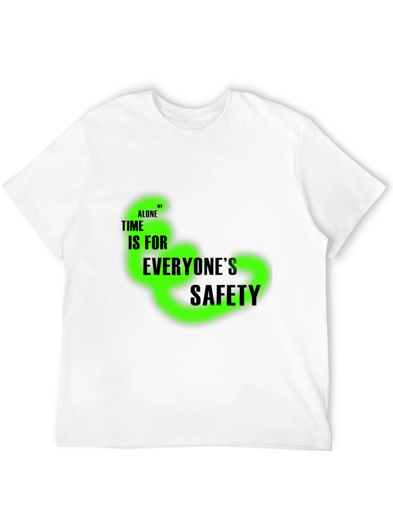 Alone Time Safety Graphic Tee