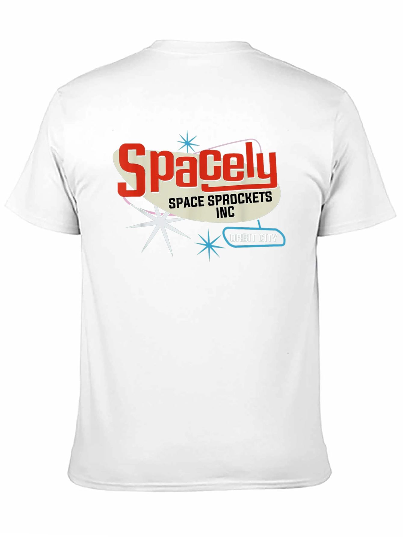 Spacely Sprockets T-Shirt - Retro Space Age Style