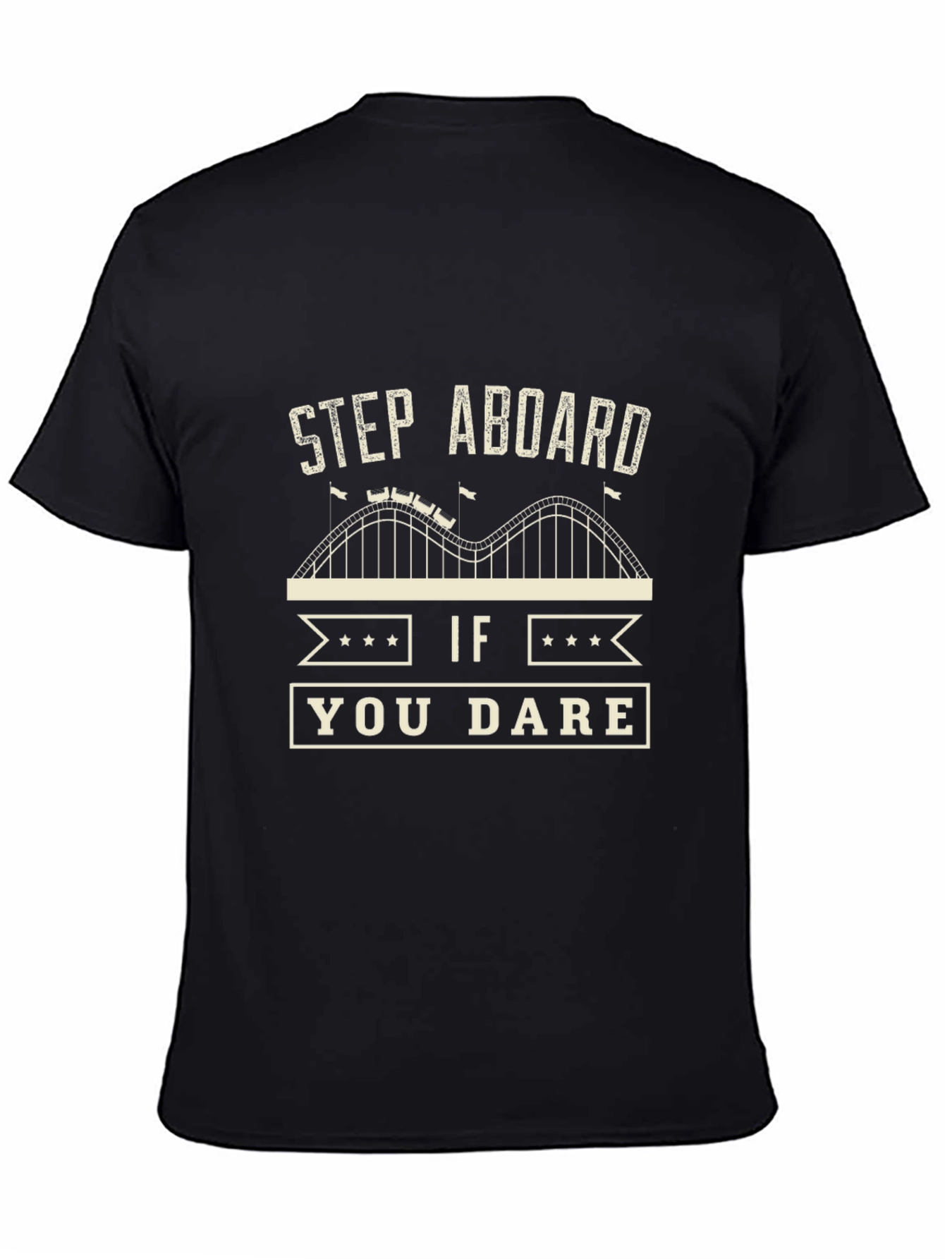 Step Aboard Roller Coaster Ride T-Shirt