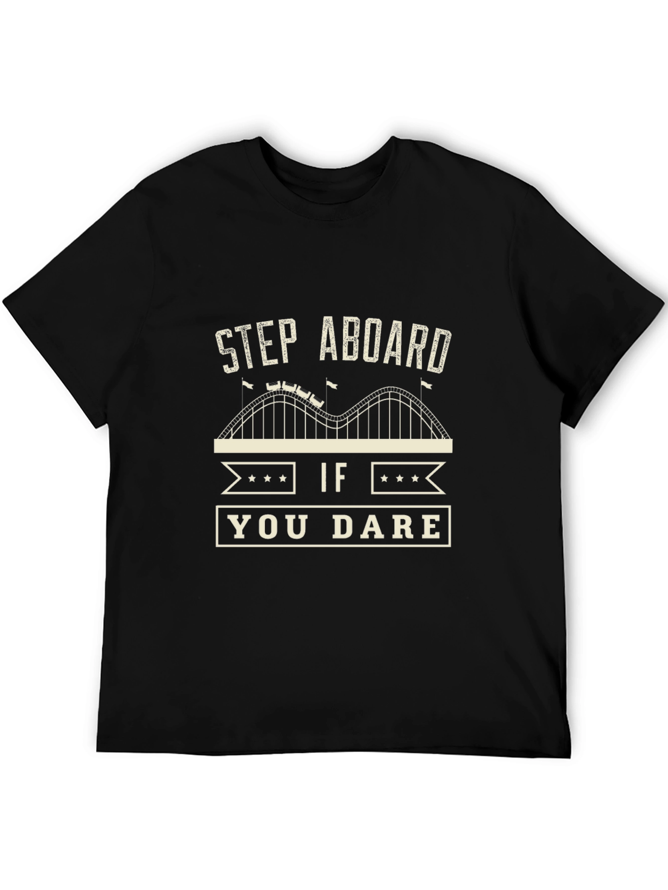 Step Aboard Roller Coaster Ride T-Shirt