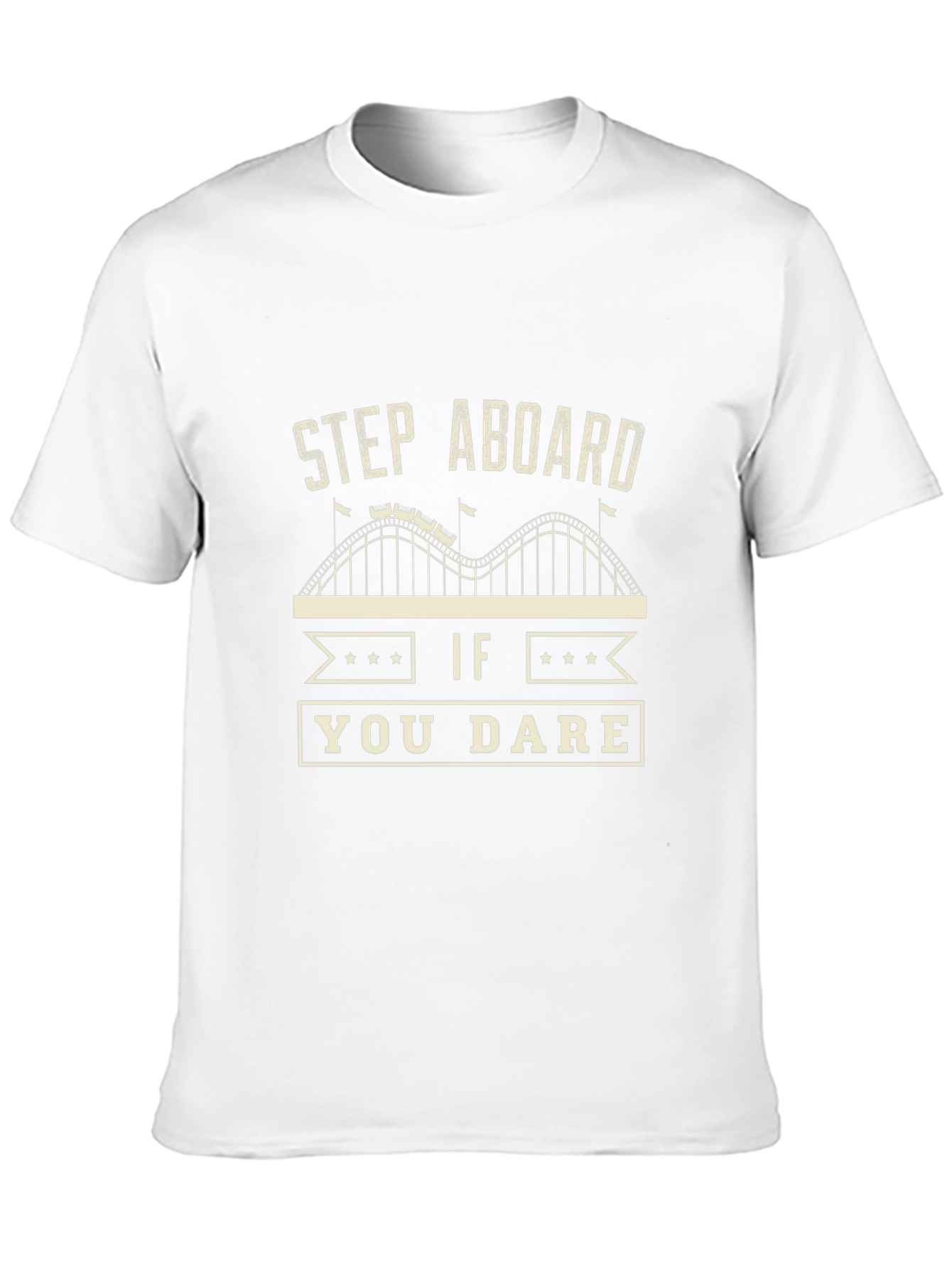 Step Aboard Roller Coaster Ride T-Shirt