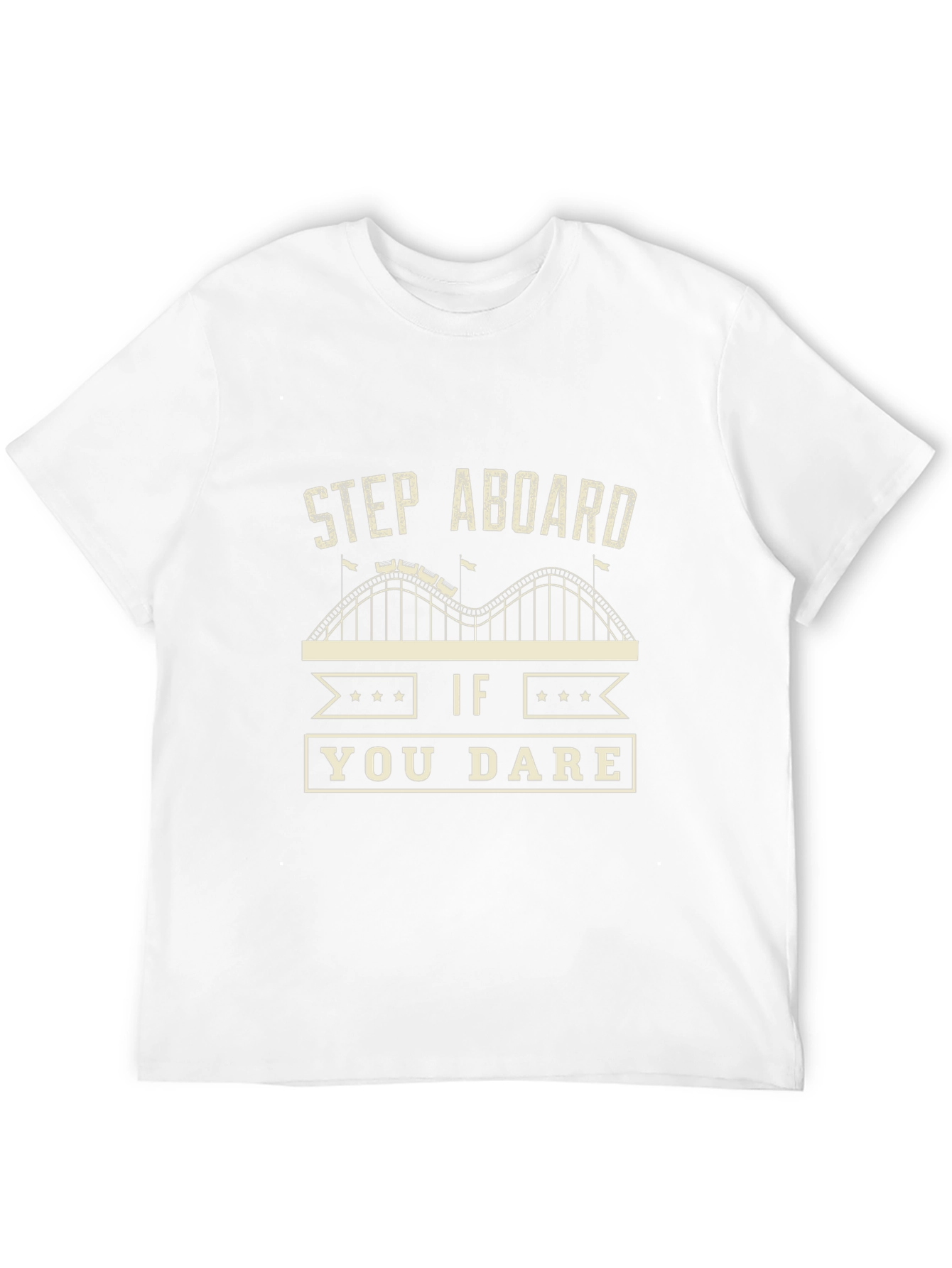 Step Aboard Roller Coaster Ride T-Shirt