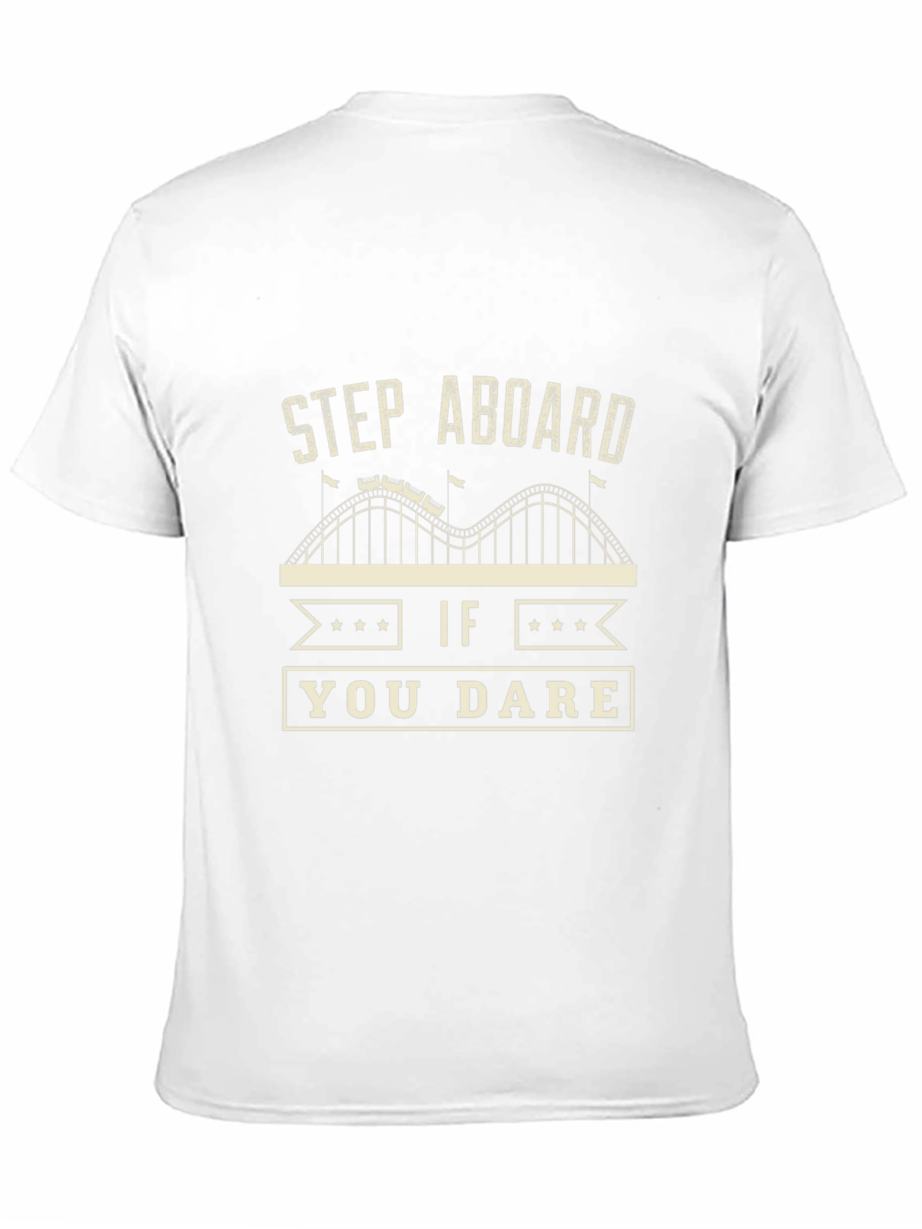 Step Aboard Roller Coaster Ride T-Shirt