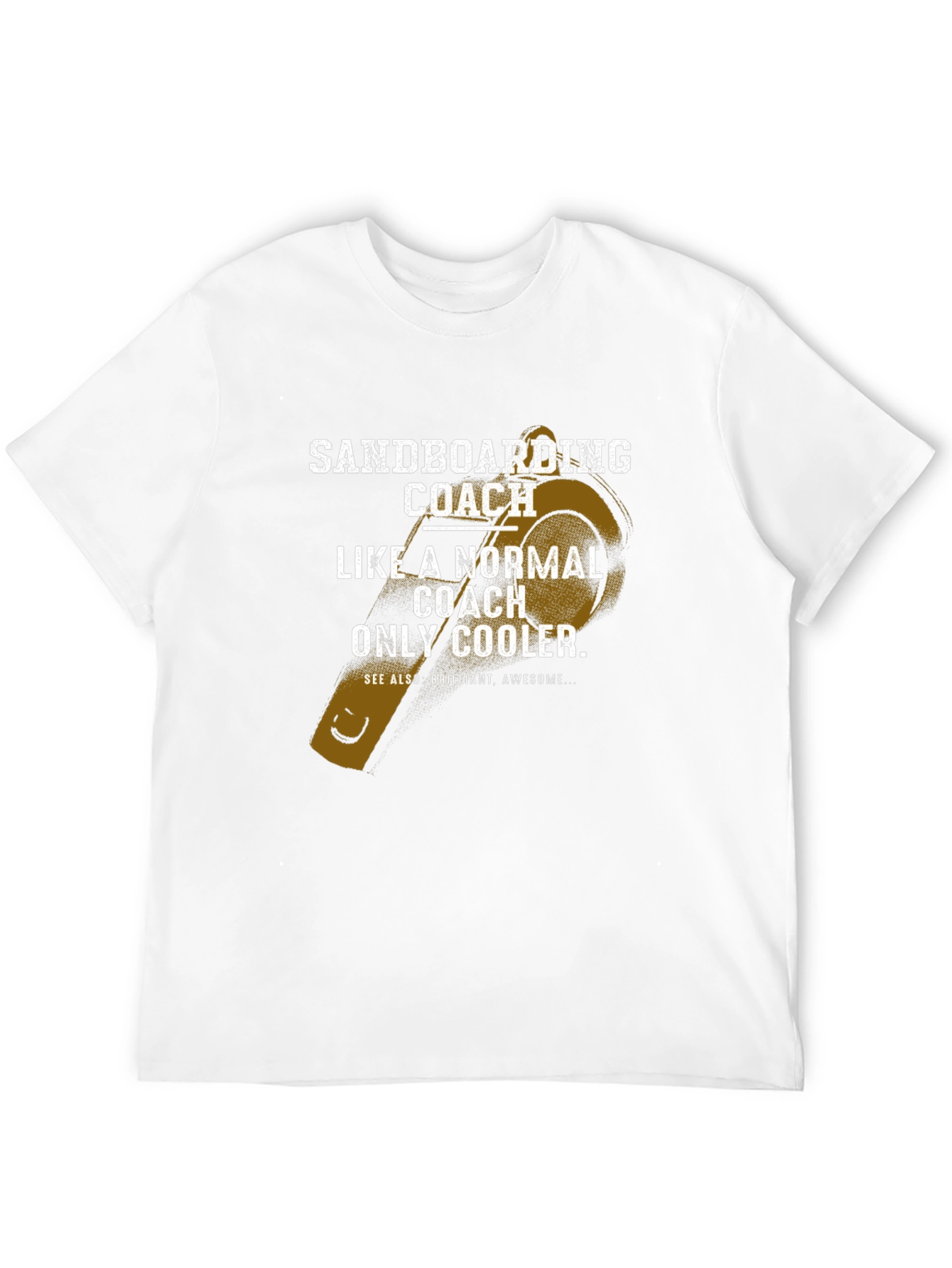 Sandboarding Coach T-Shirt - Cool & Comfortable Tee