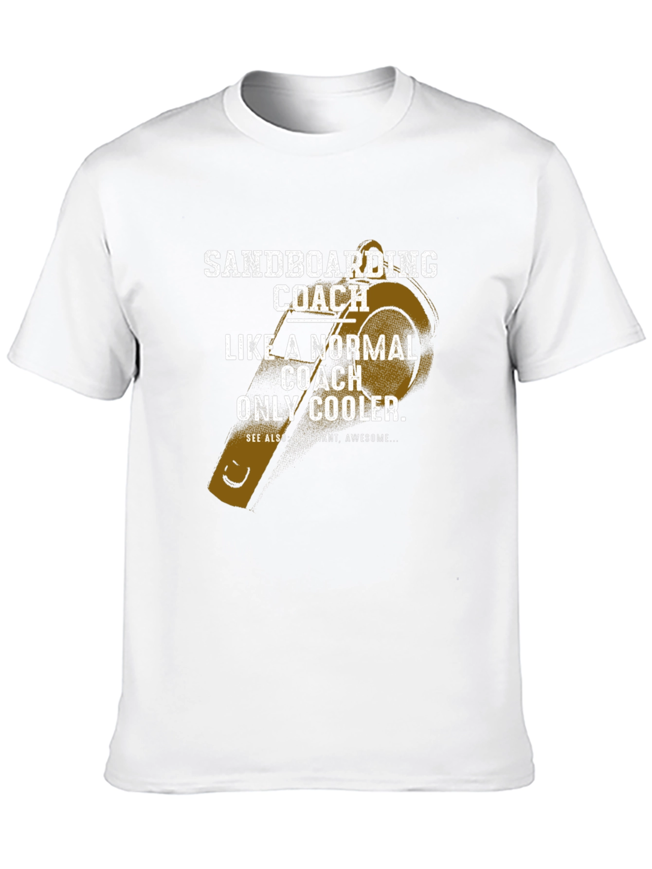 Sandboarding Coach T-Shirt - Cool & Comfortable Tee