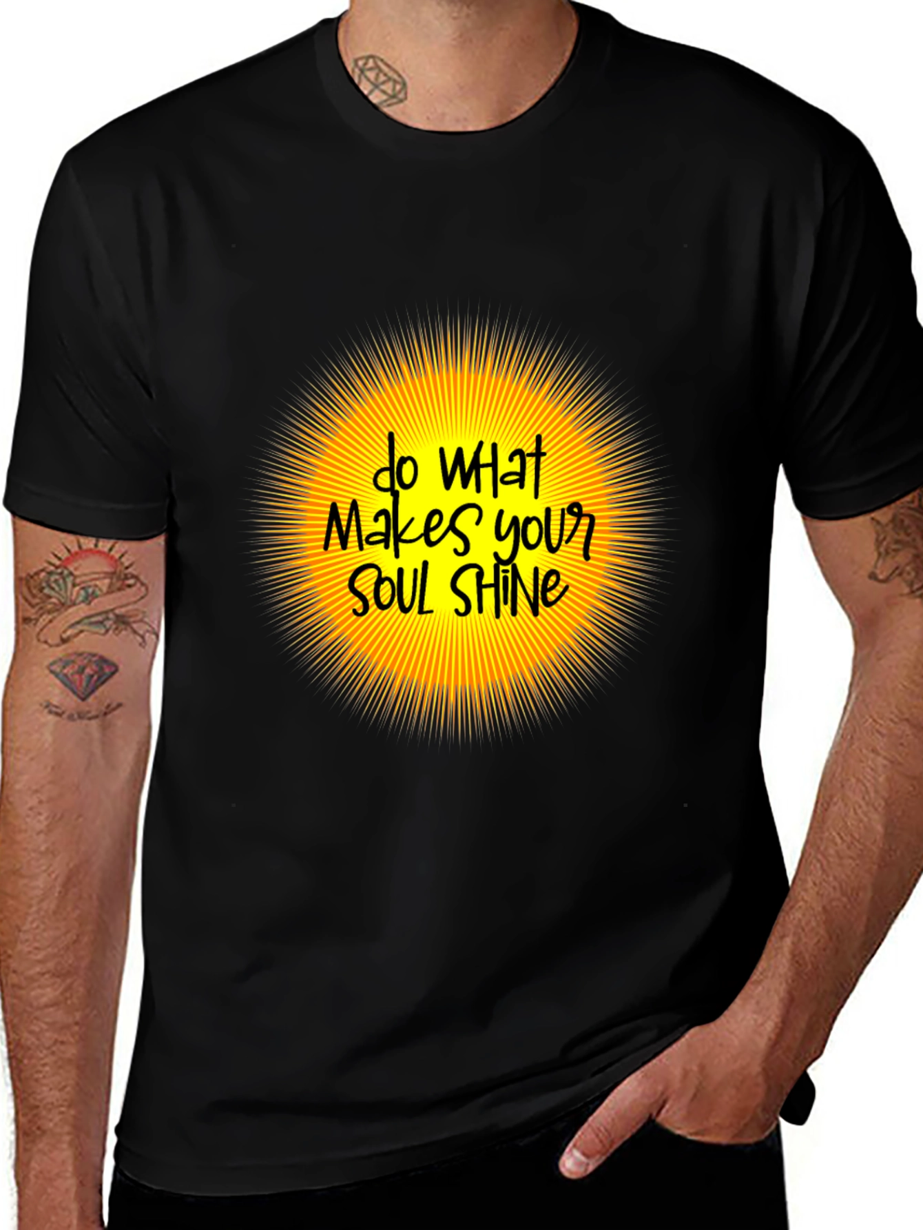 Soul Shine T-Shirt - Inspirational Graphic Tee