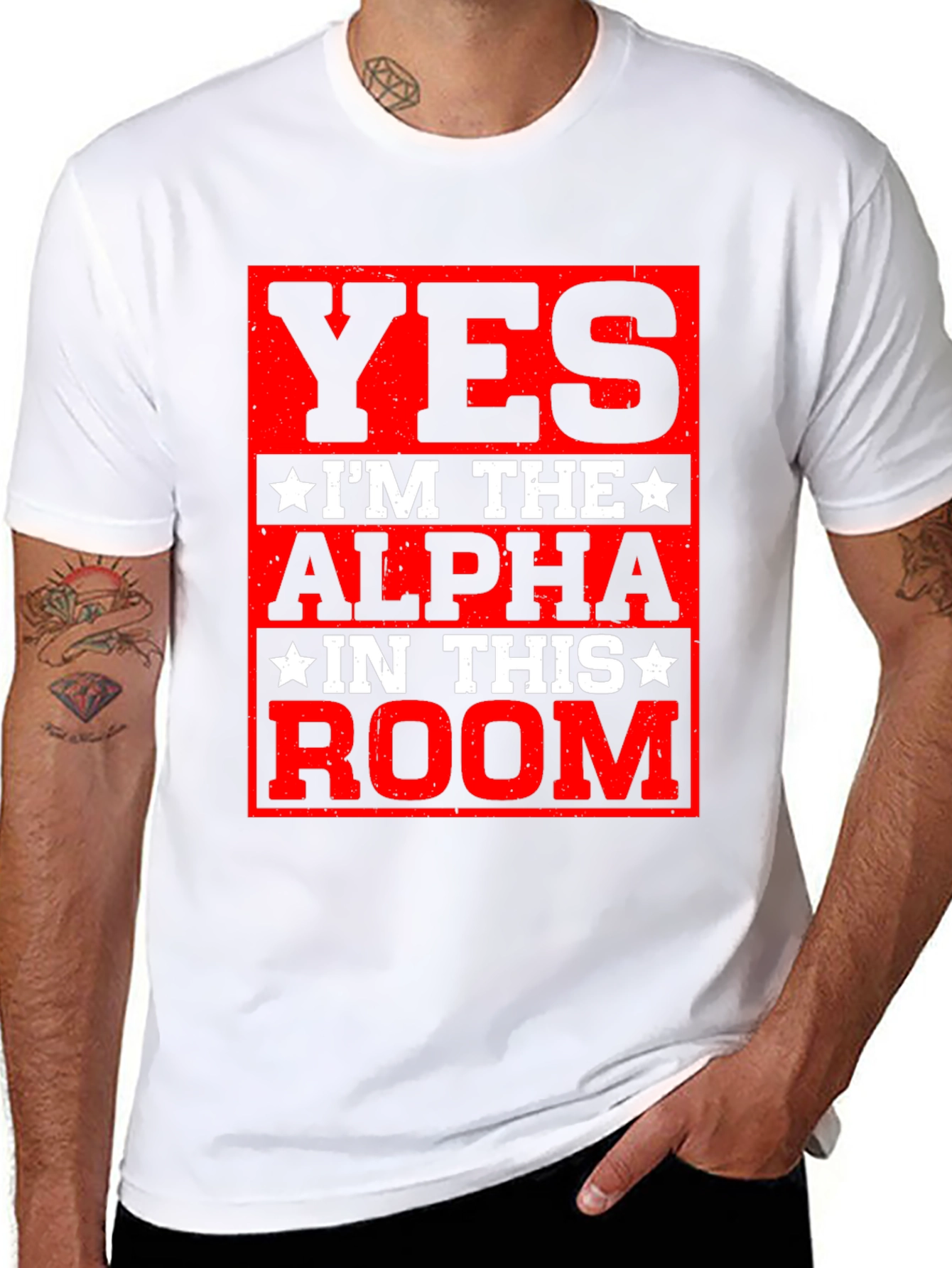 Alpha in the Room Graphic Tee