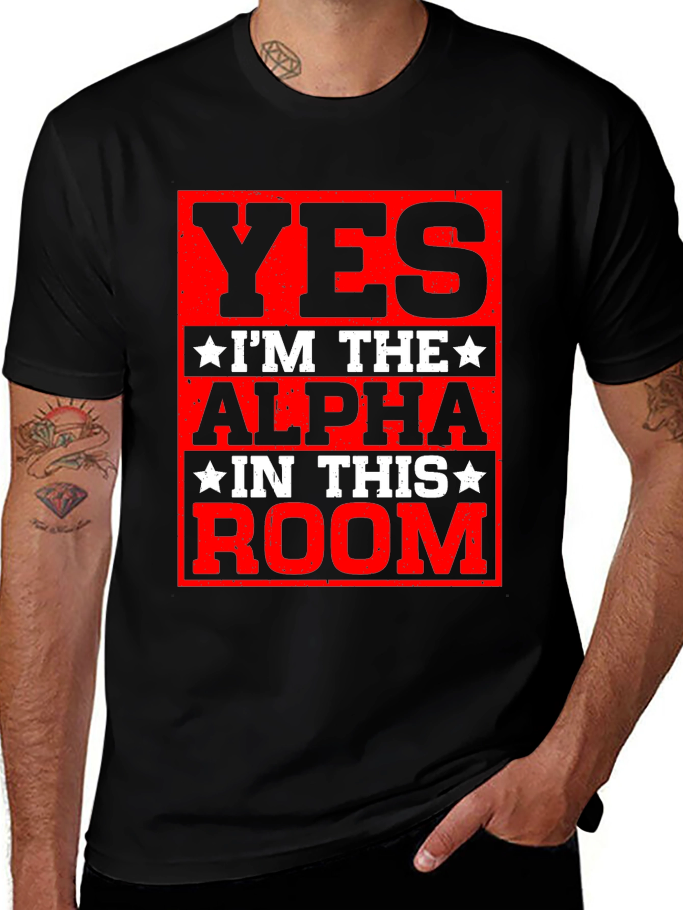 Alpha in the Room Graphic Tee