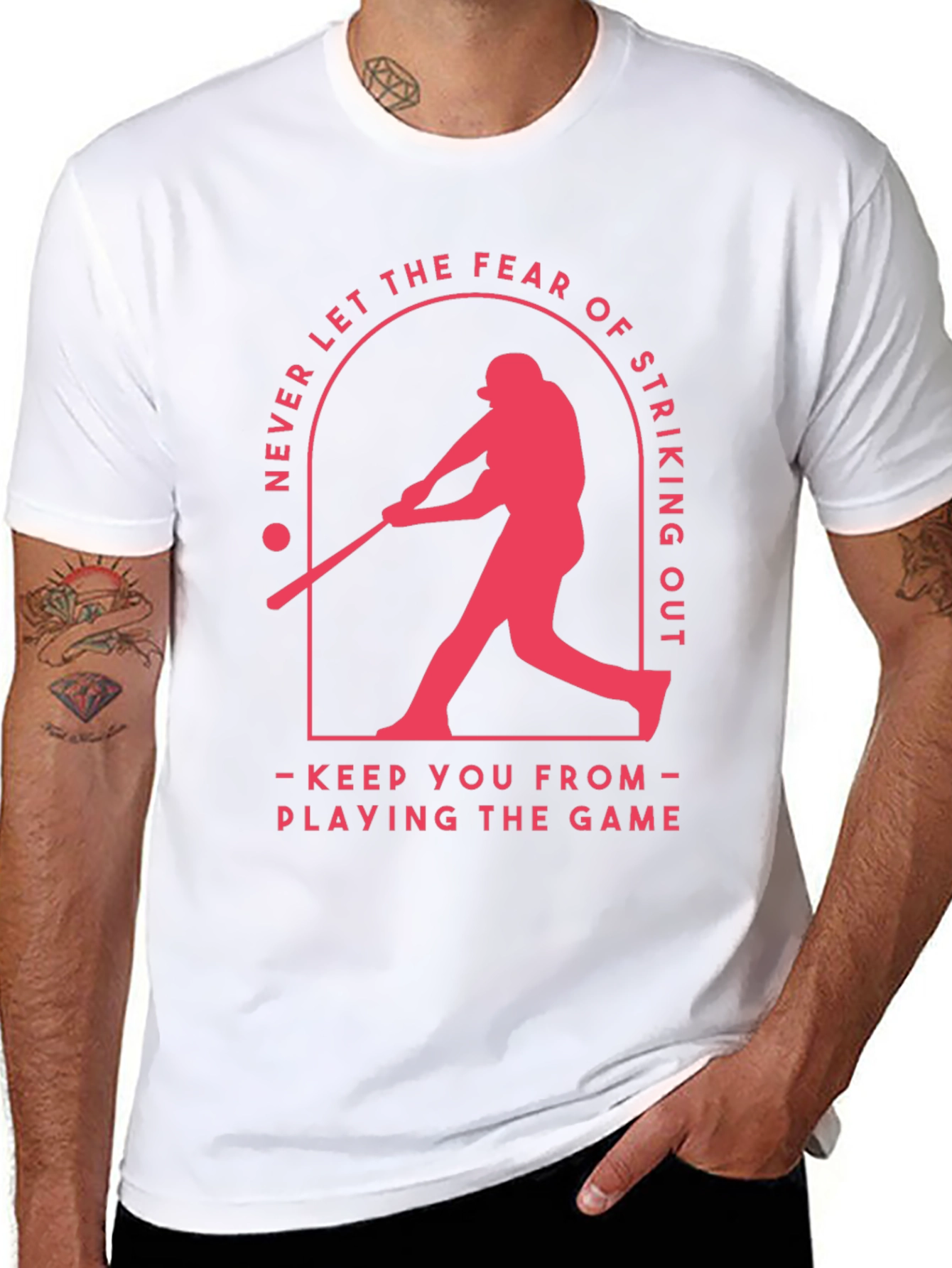 Baseball Strikeout Fear T-Shirt