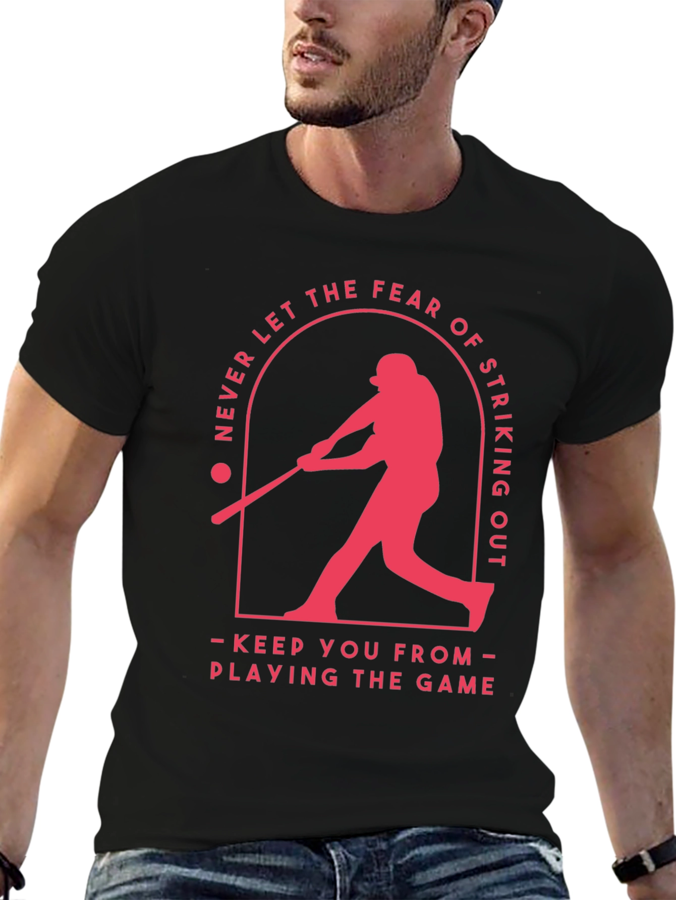 Baseball Strikeout Fear T-Shirt