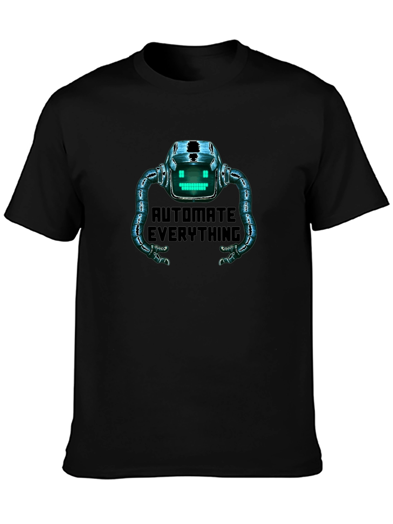 Automate Everything Robot Graphic T-Shirt