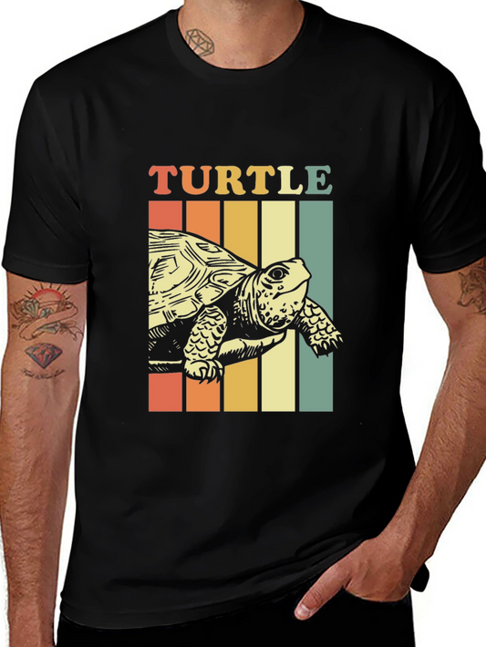 Retro Turtle T-Shirt - Vintage Graphic Tee