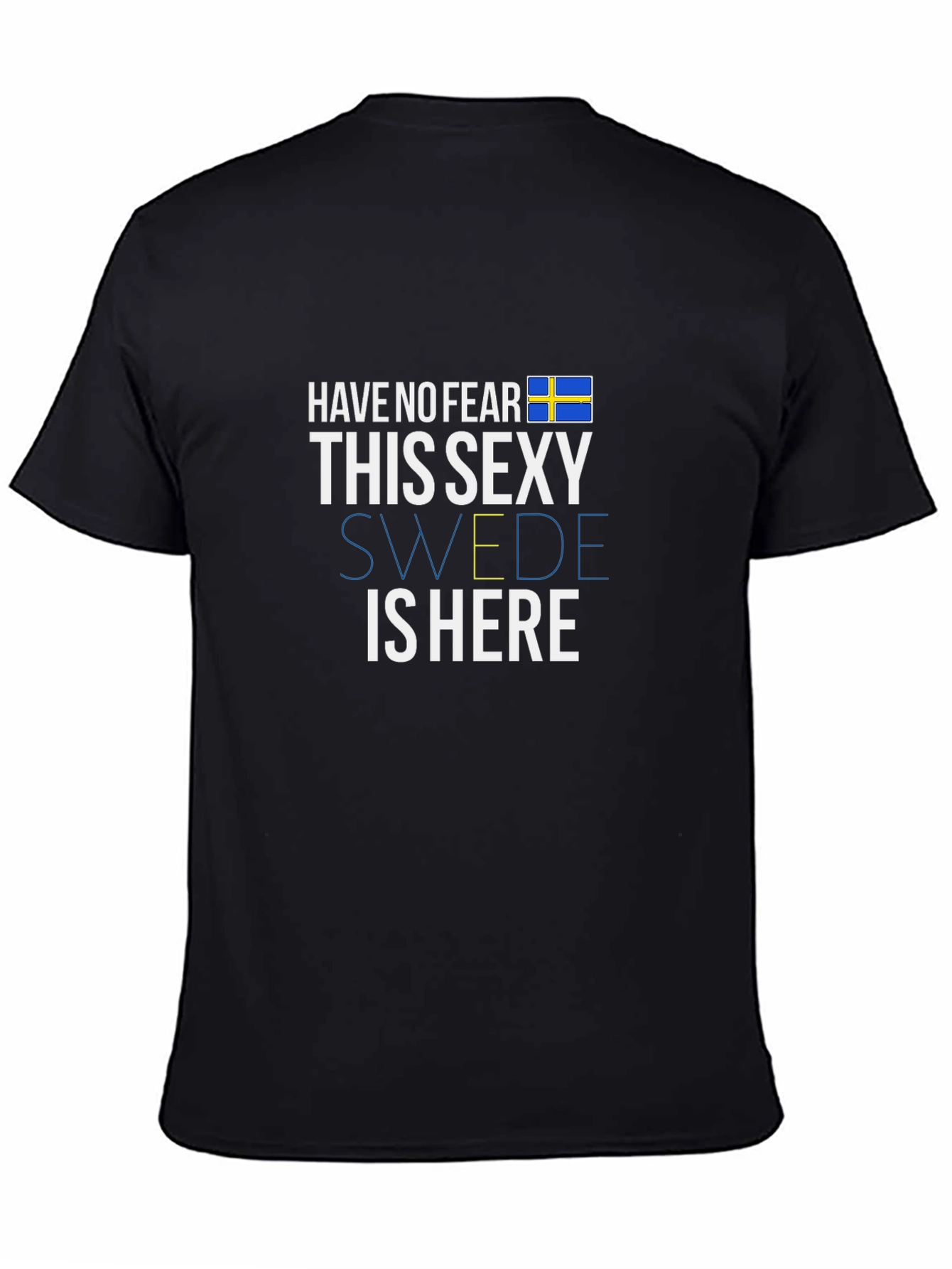 Sexy Swede Sweden Flag Novelty T-Shirt