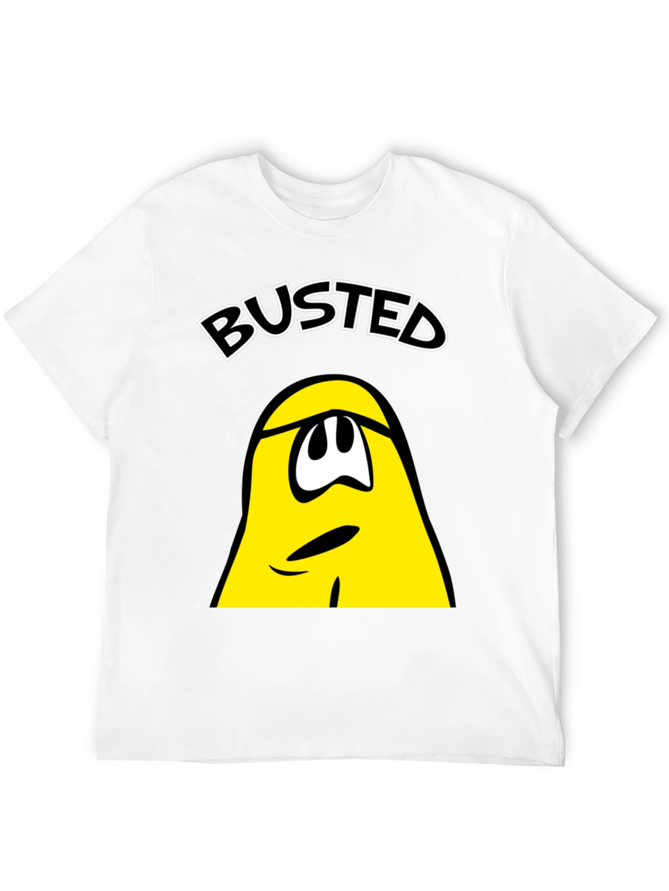 Busted T-Shirt - Funny Cartoon Character Tee