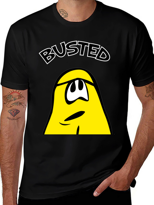 Busted T-Shirt - Funny Cartoon Character Tee