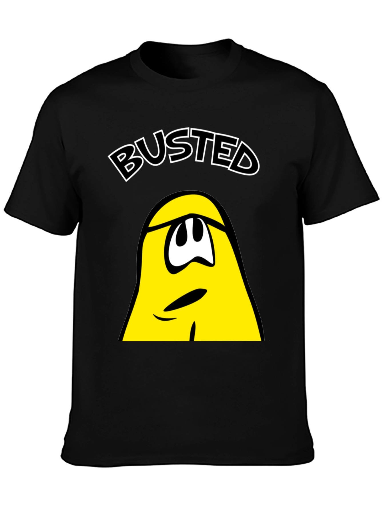 Busted T-Shirt - Funny Cartoon Character Tee