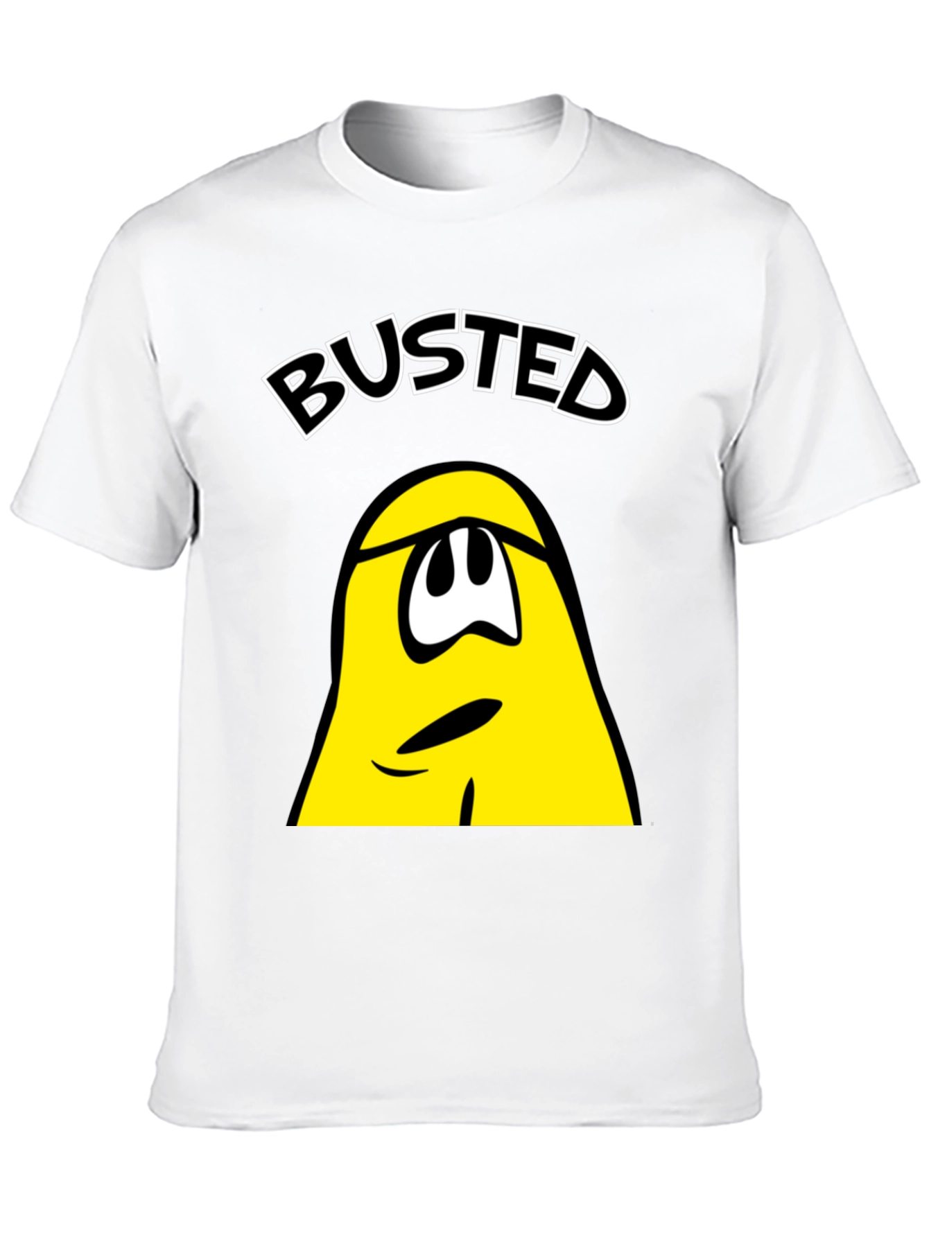 Busted T-Shirt - Funny Cartoon Character Tee