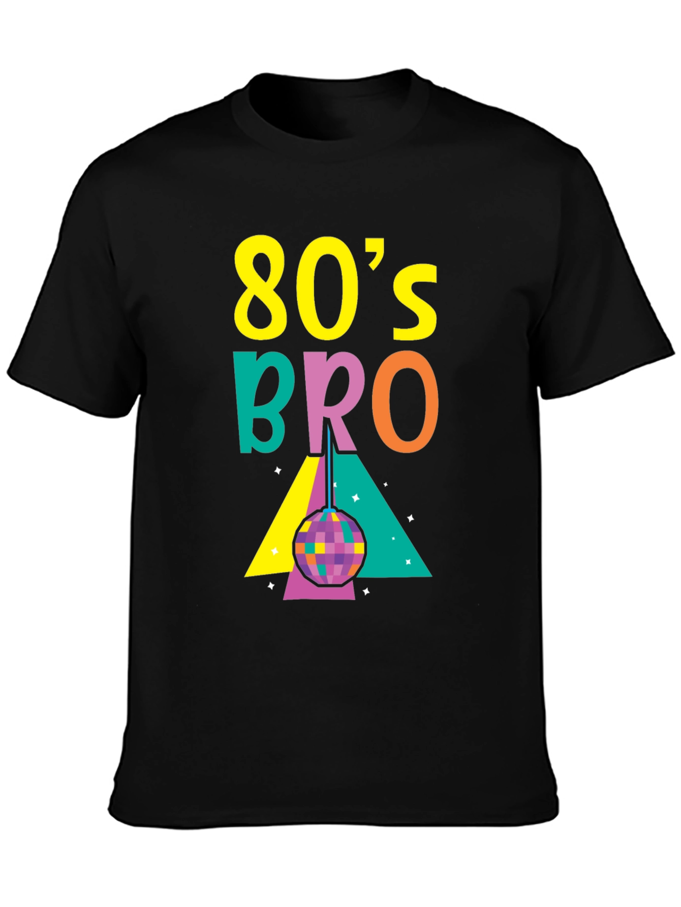 80s Bro Graphic Tee - Retro Party Shirt