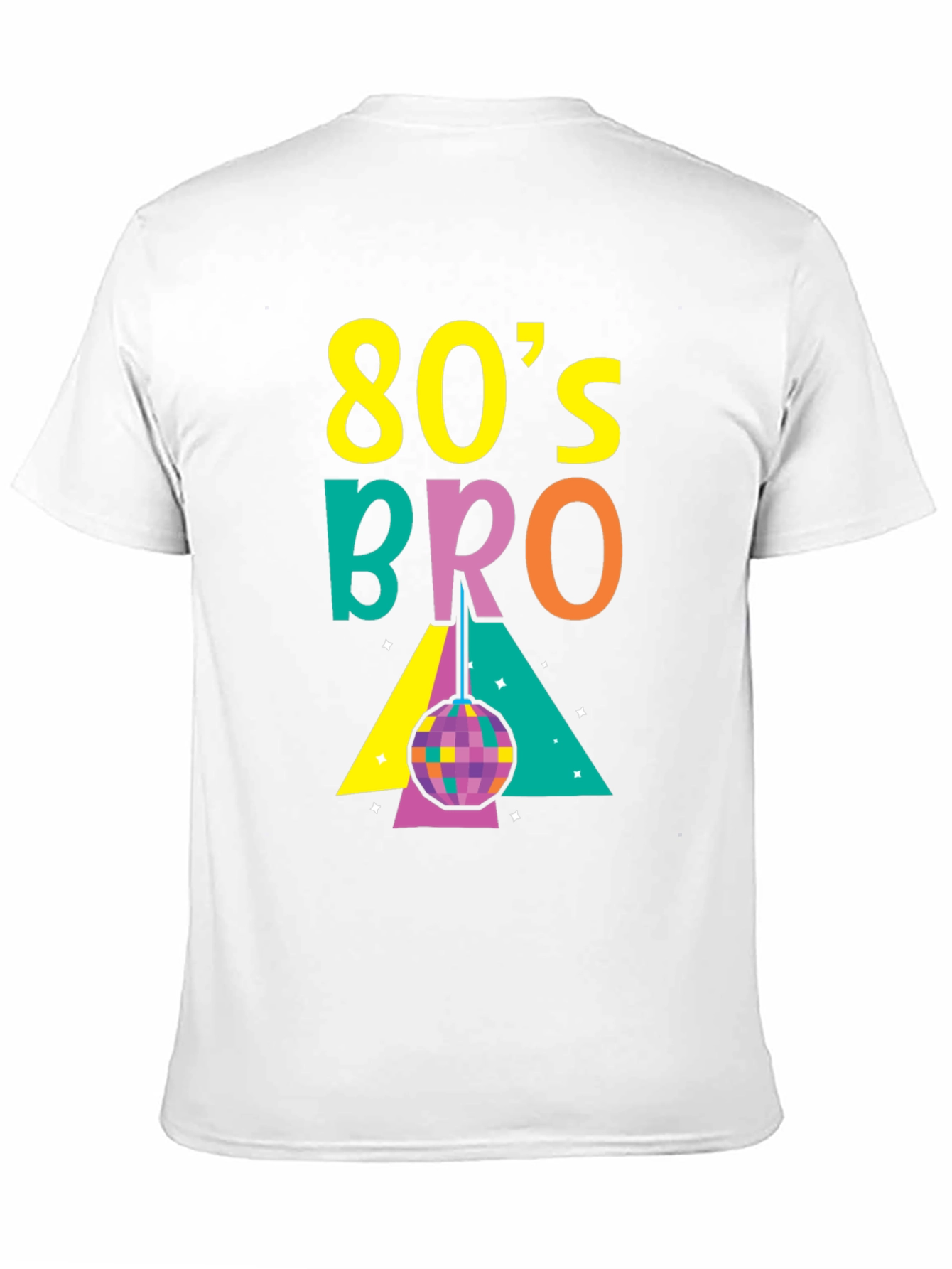 80s Bro Graphic Tee - Retro Party Shirt