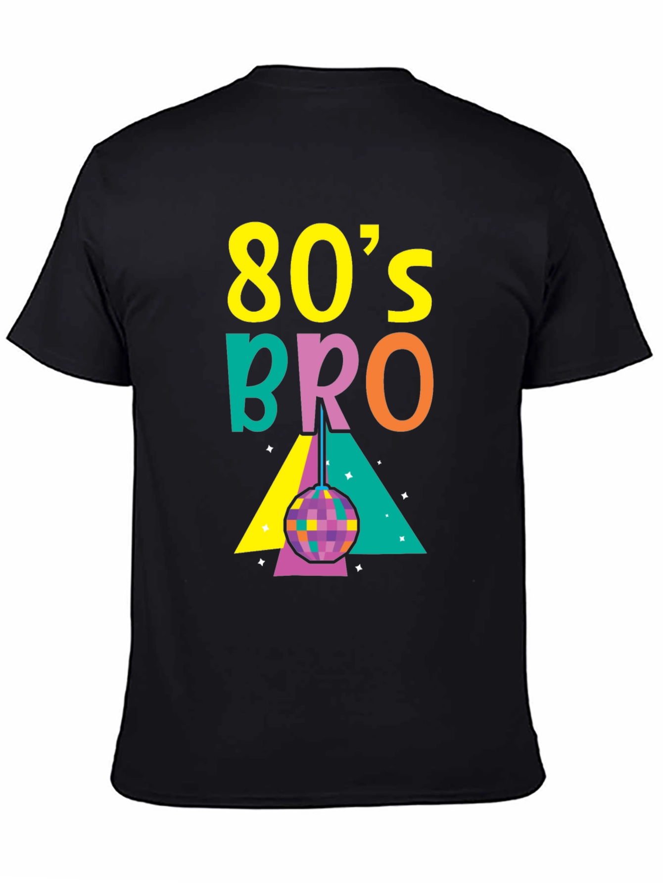 80s Bro Graphic Tee - Retro Party Shirt