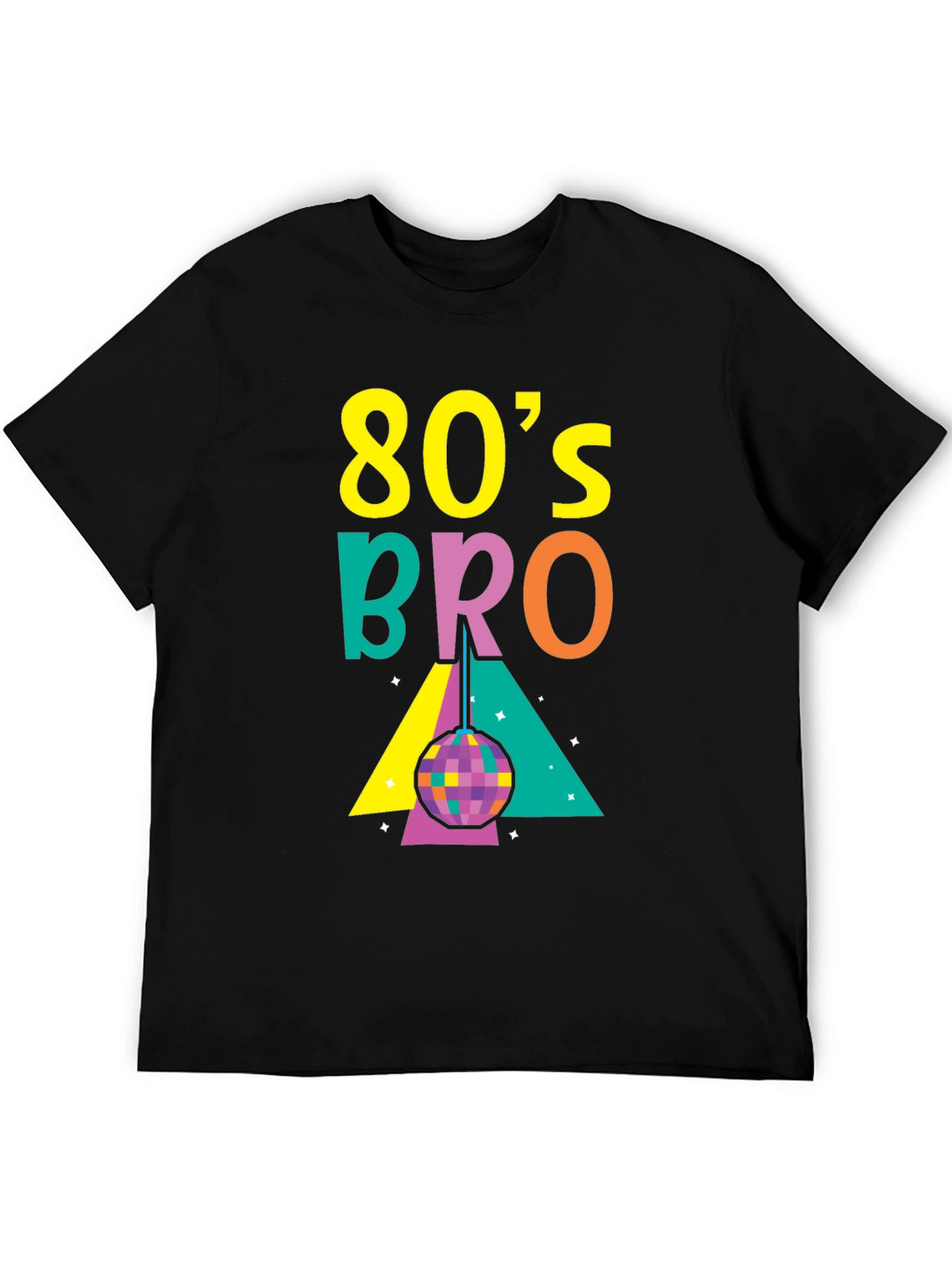 80s Bro Graphic Tee - Retro Party Shirt
