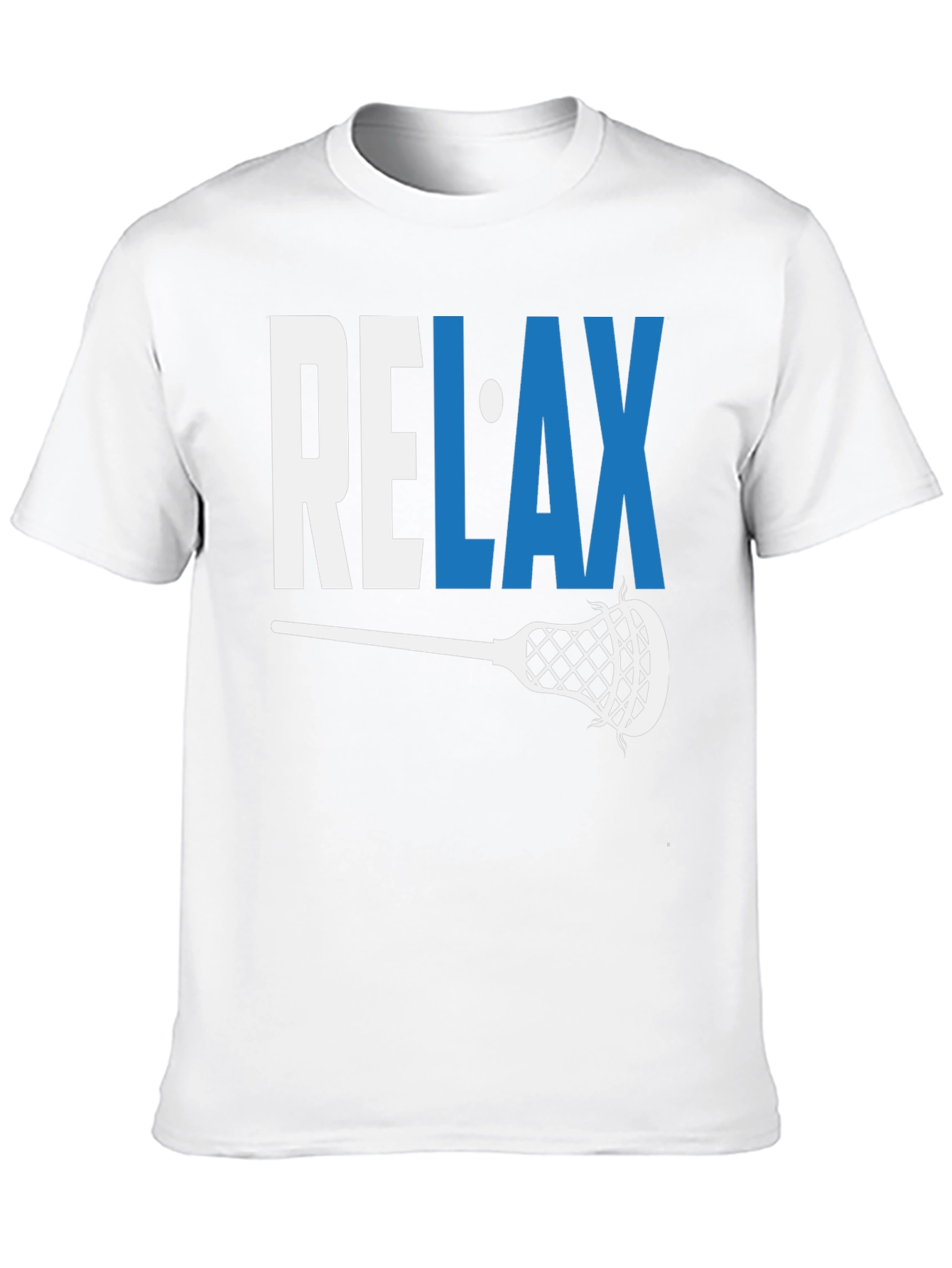 Relax Lacrosse T-Shirt - Sporty Graphic Tee