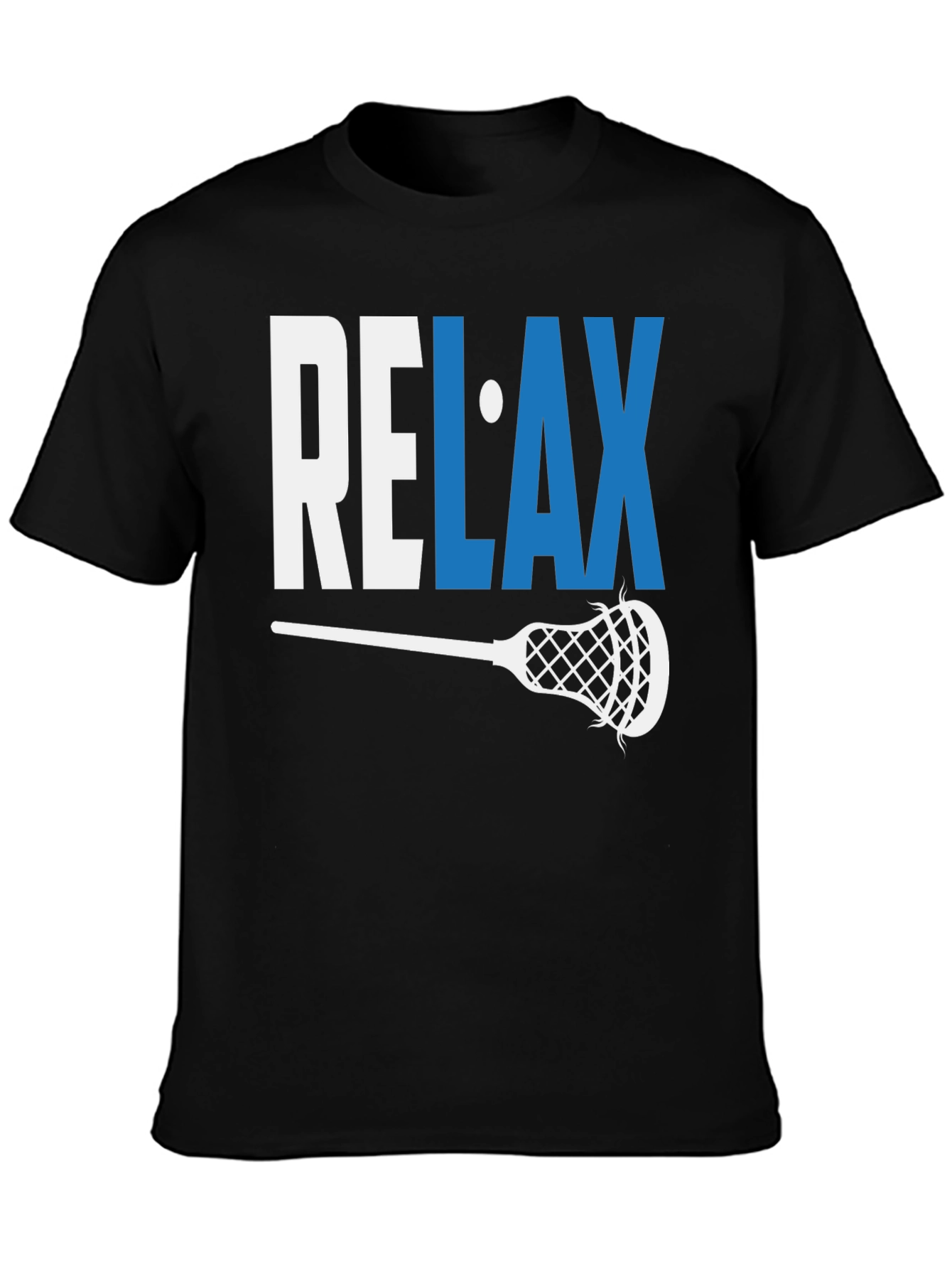 Relax Lacrosse T-Shirt - Sporty Graphic Tee