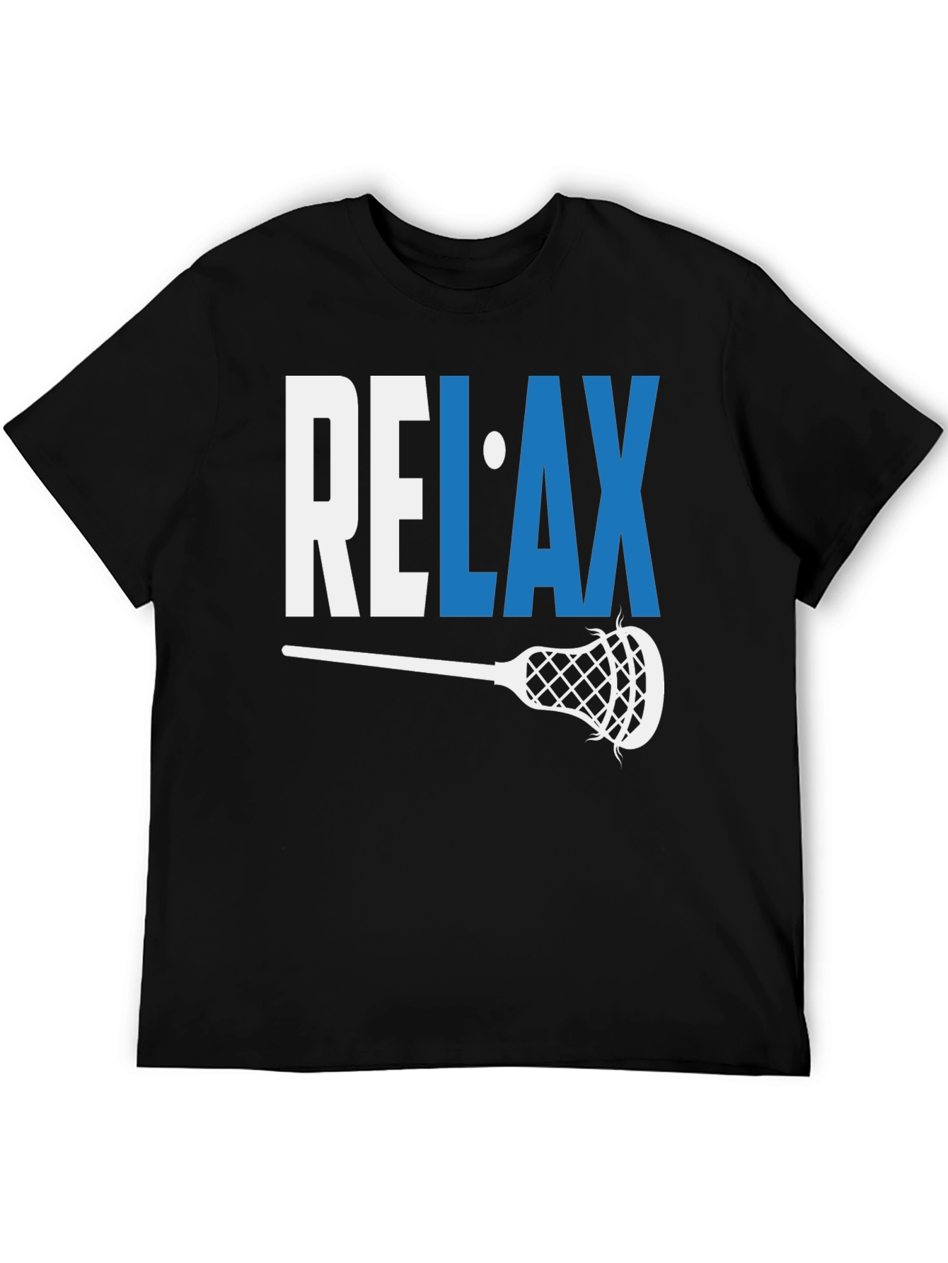 Relax Lacrosse T-Shirt - Sporty Graphic Tee
