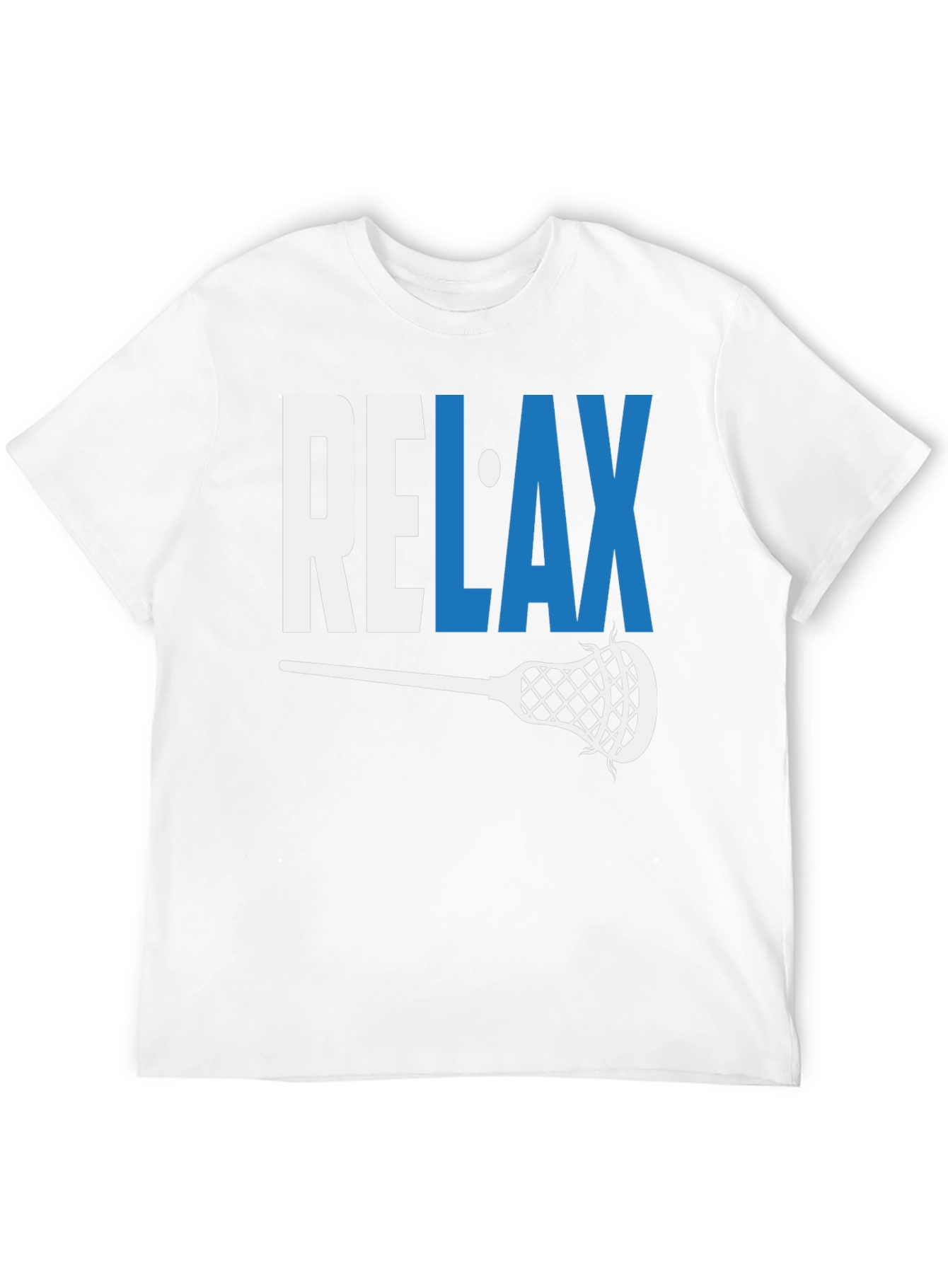 Relax Lacrosse T-Shirt - Sporty Graphic Tee