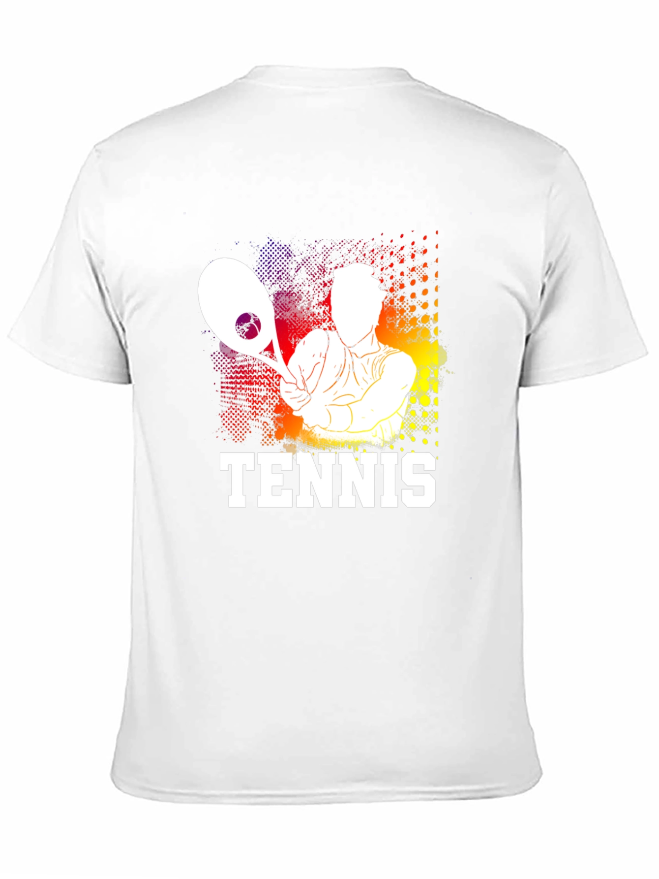 Tennis Player Graphic T-Shirt - Stylish Sportswear