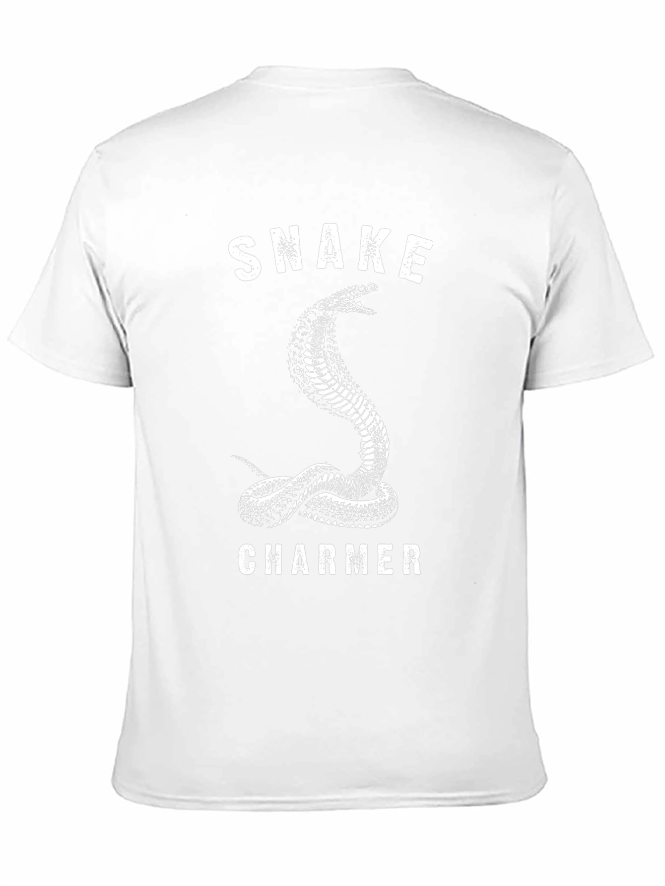 Snake Charmer Graphic Tee - Black Cotton