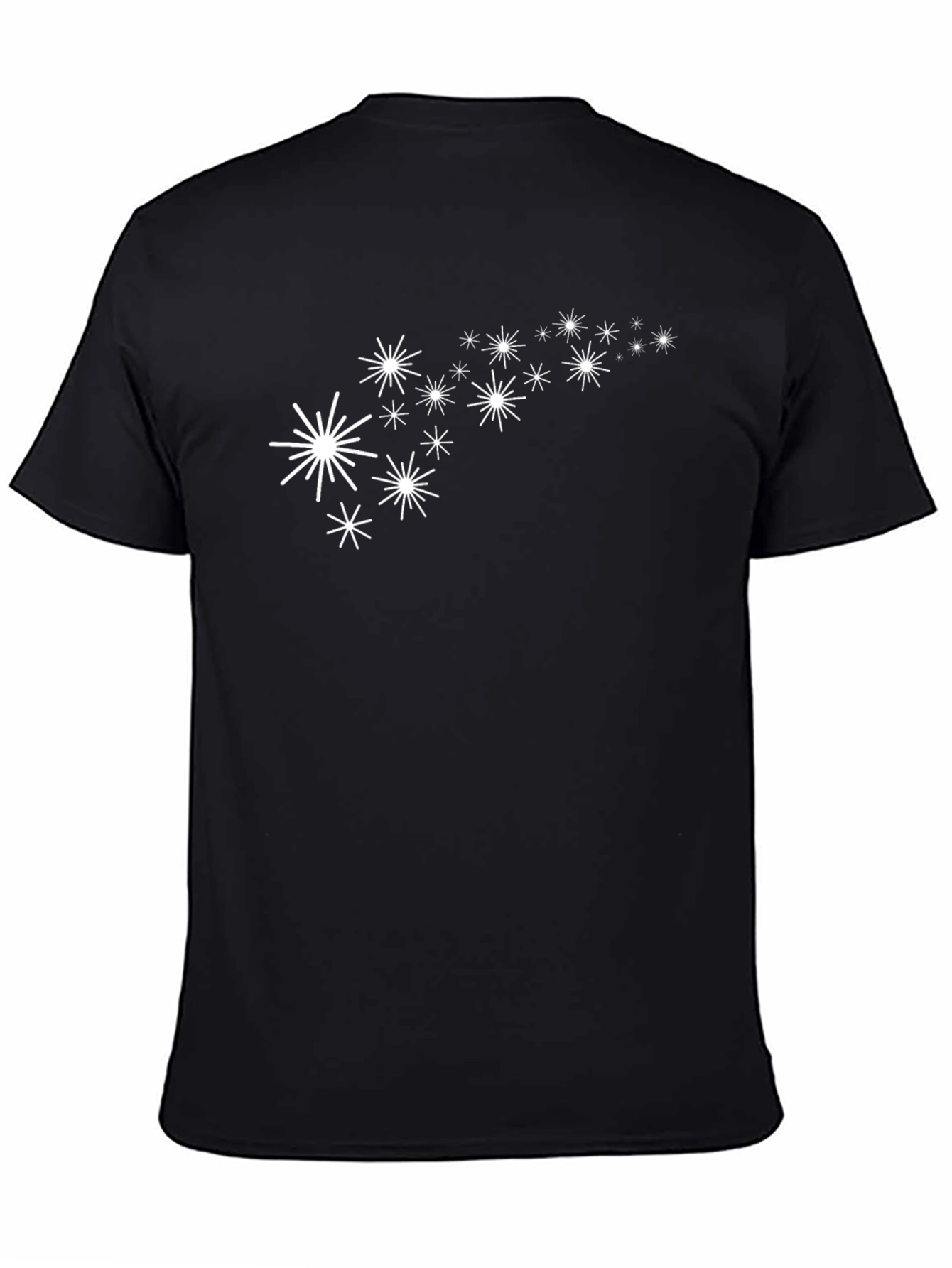 Star Burst Black T-Shirt