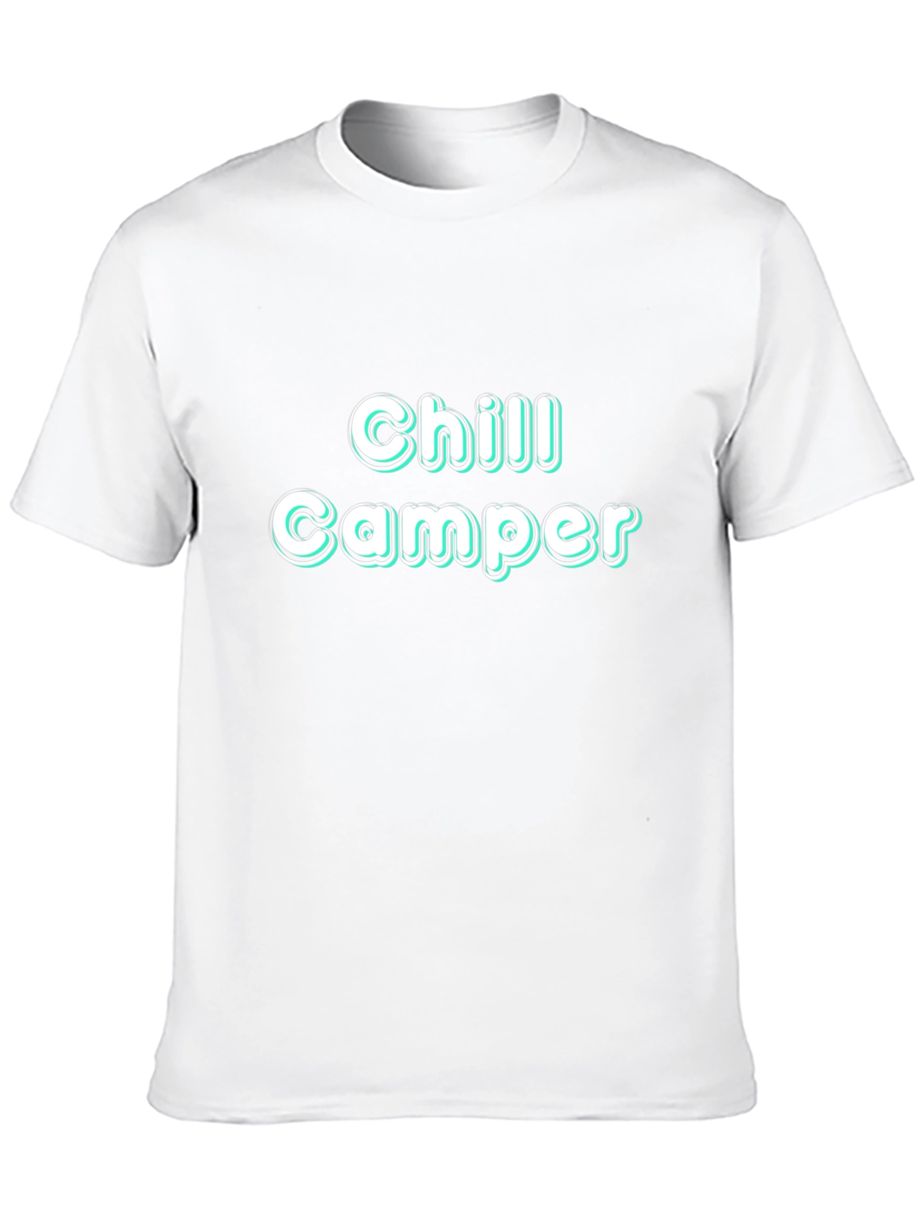 Chill Camper Black T-Shirt