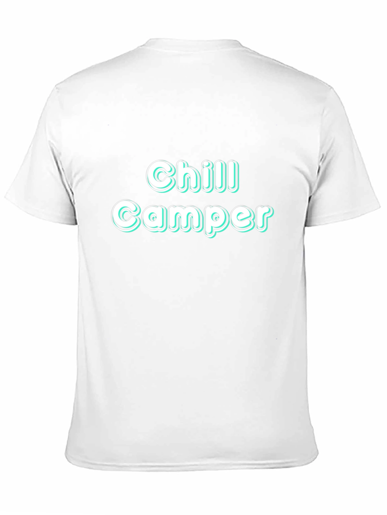 Chill Camper Black T-Shirt