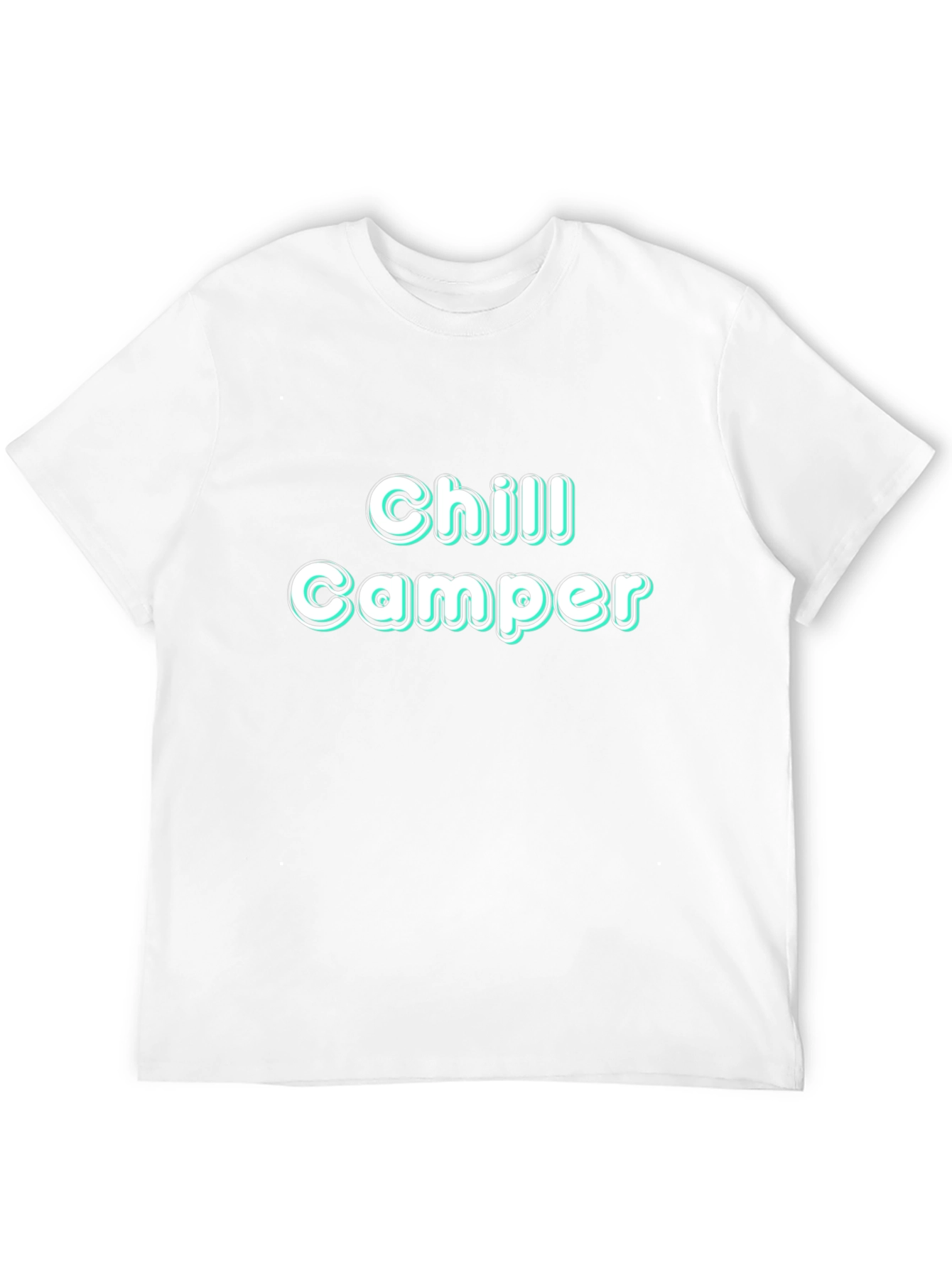 Chill Camper Black T-Shirt