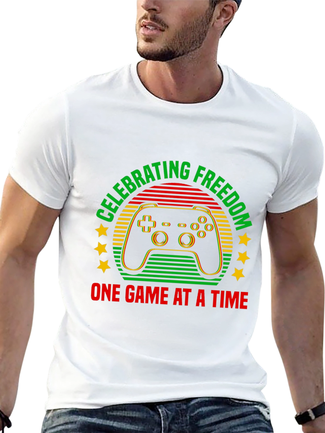 Celebrating Freedom Gaming T-Shirt