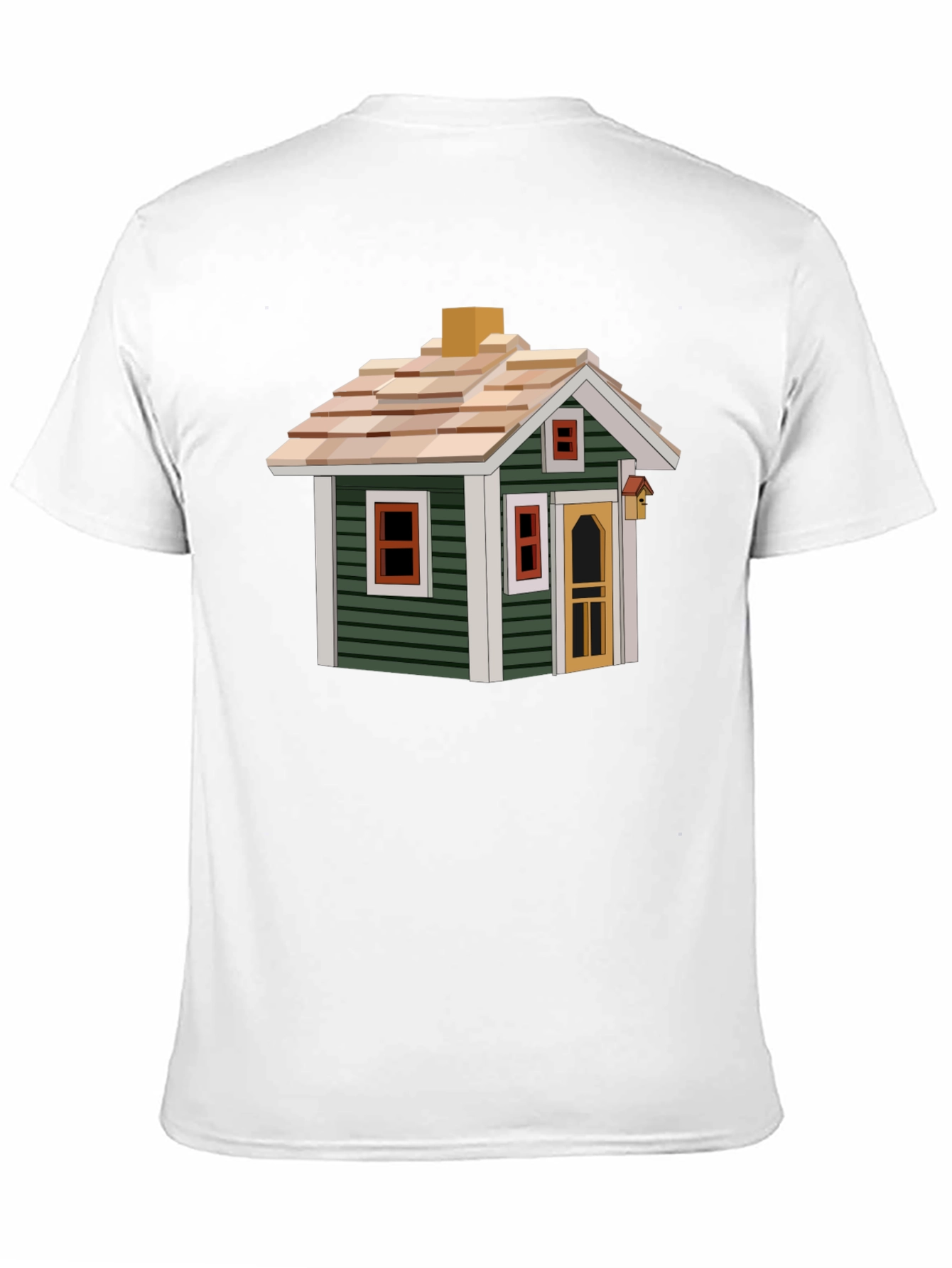 Cute House Graphic T-Shirt